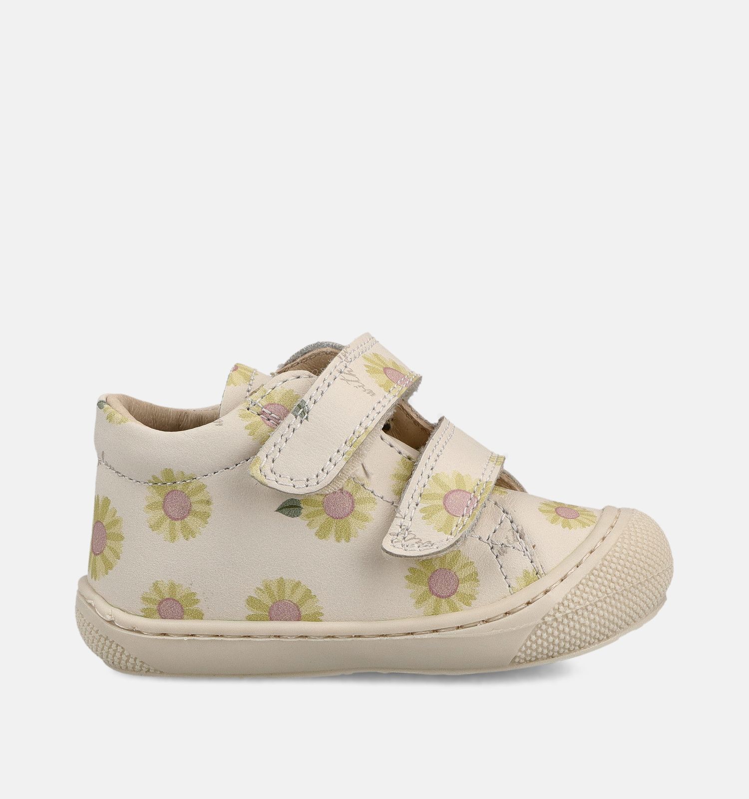Naturino Cocoon VL Calf Witte Babyschoenen