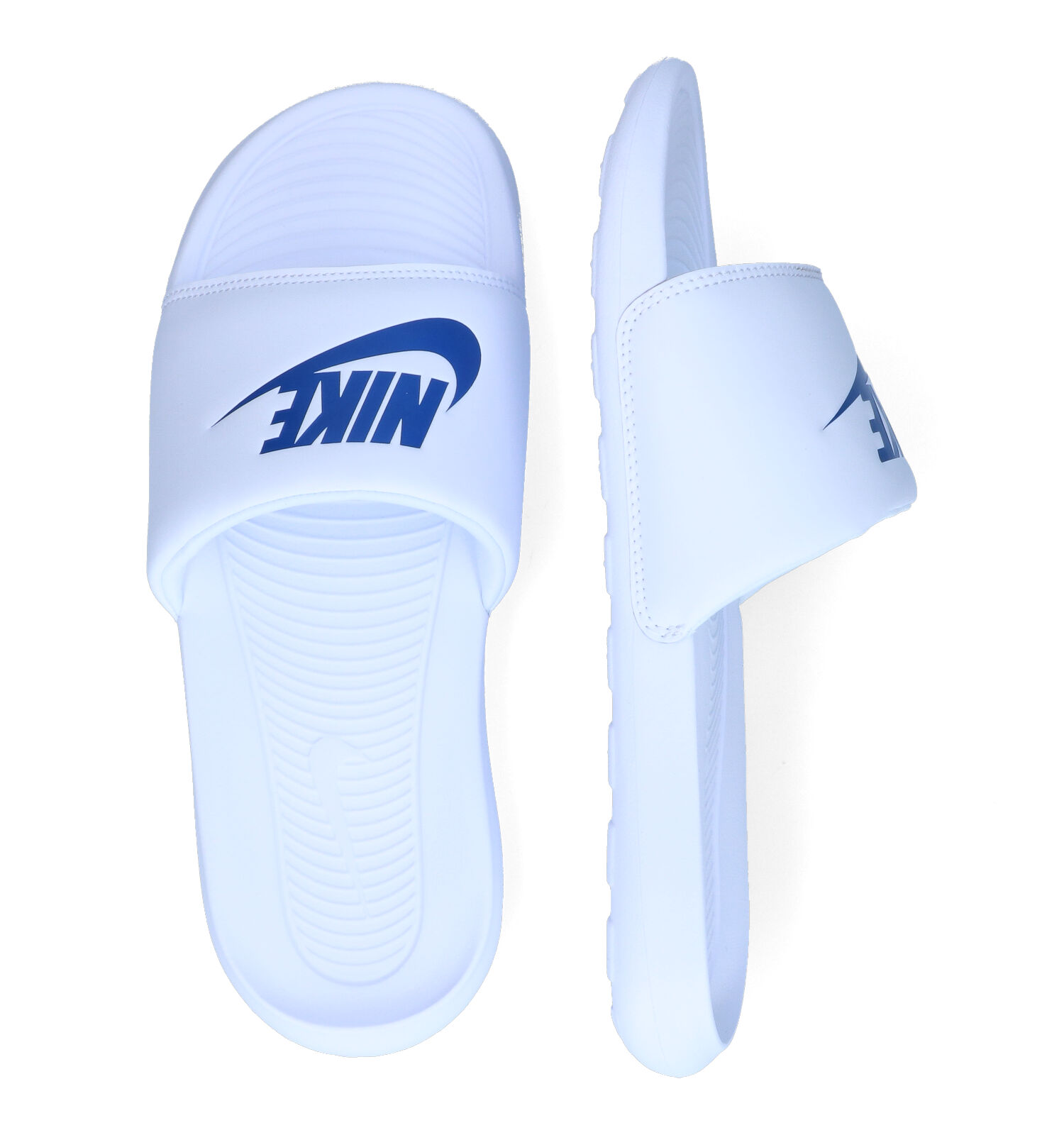 Wegrijden ik klaag Grafiek Nike Victori One Witte Badslippers | Heren Slippers