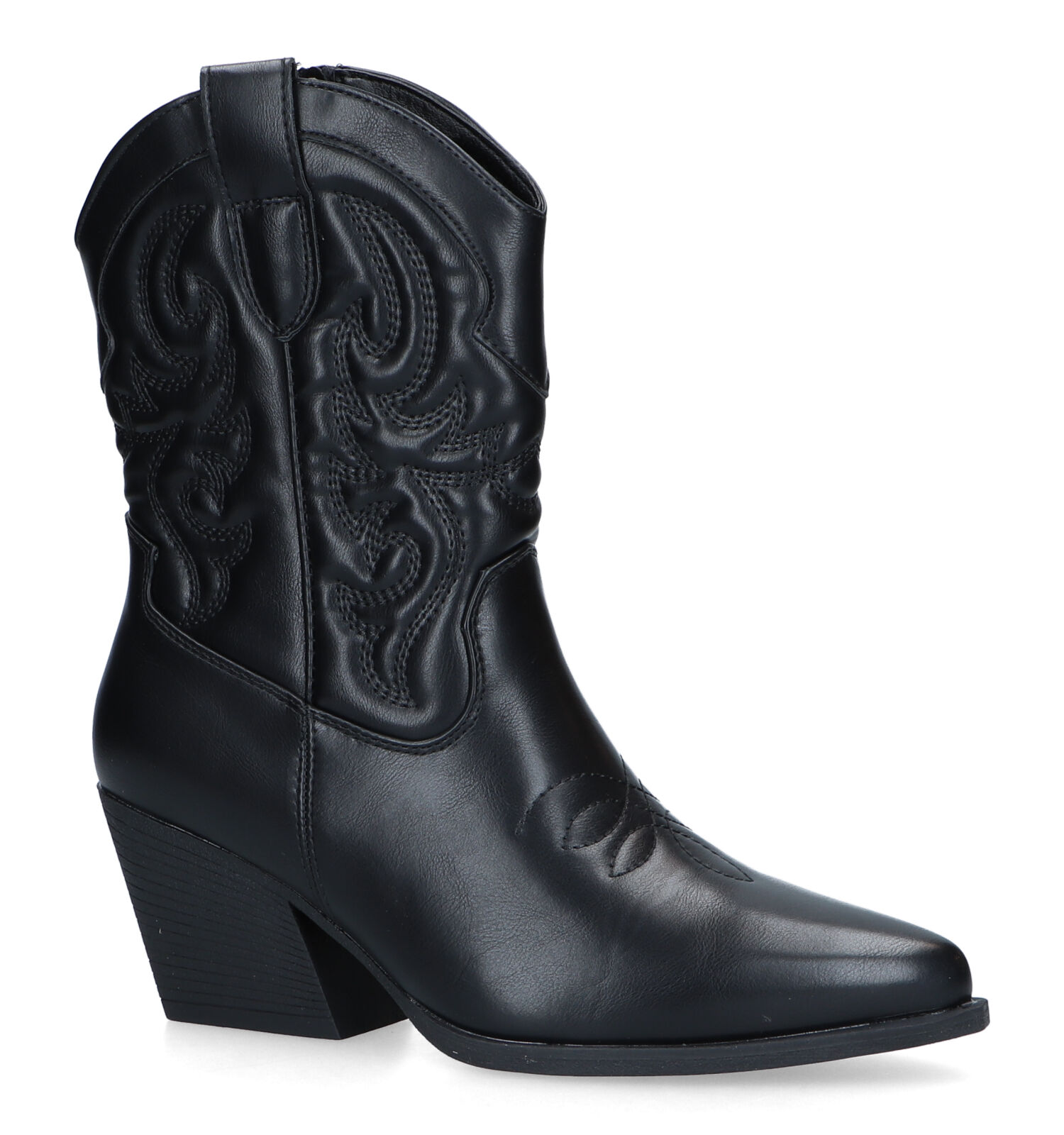 Antibiotica veiling goedkeuren Posh by Poelman Zwarte Cowboylaarzen | Dames Boots,Laarzen