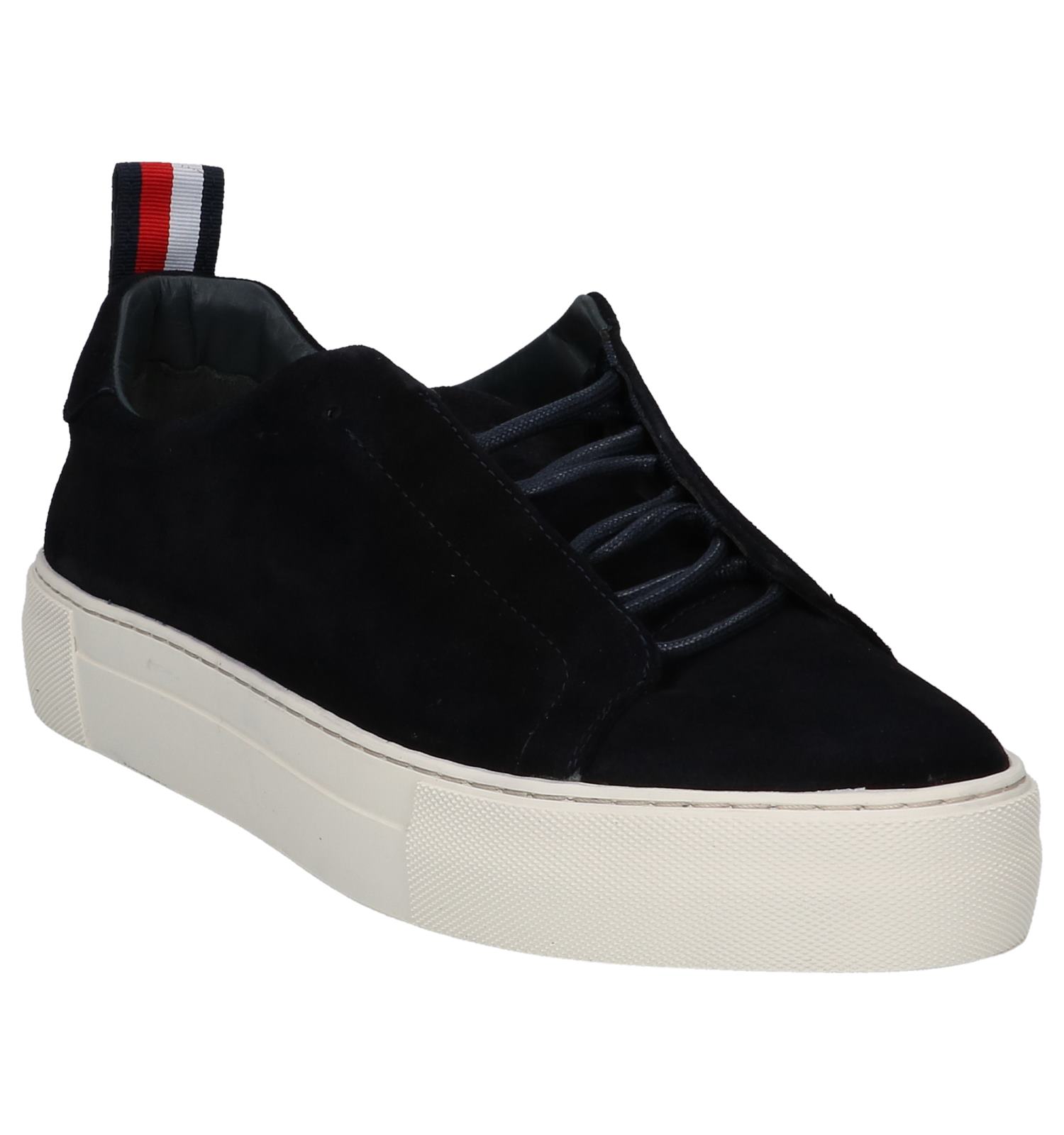 tommy hilfiger fashion suede cupsole