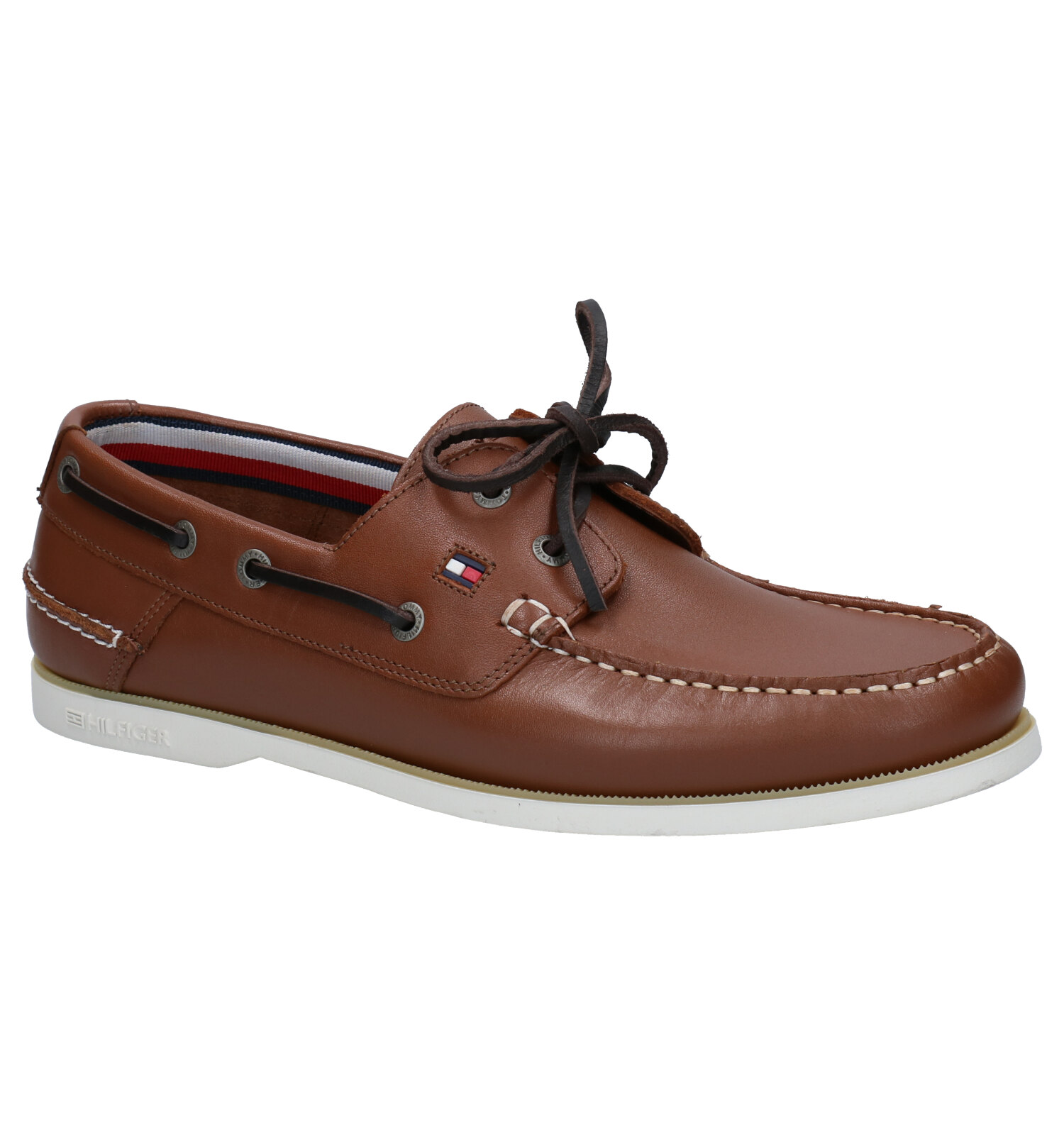 Tommy Hilfiger Mocassins in blauw voor Heren, Maat 40. Suede Hilfiger  Boatshoe - Schoenen.nl