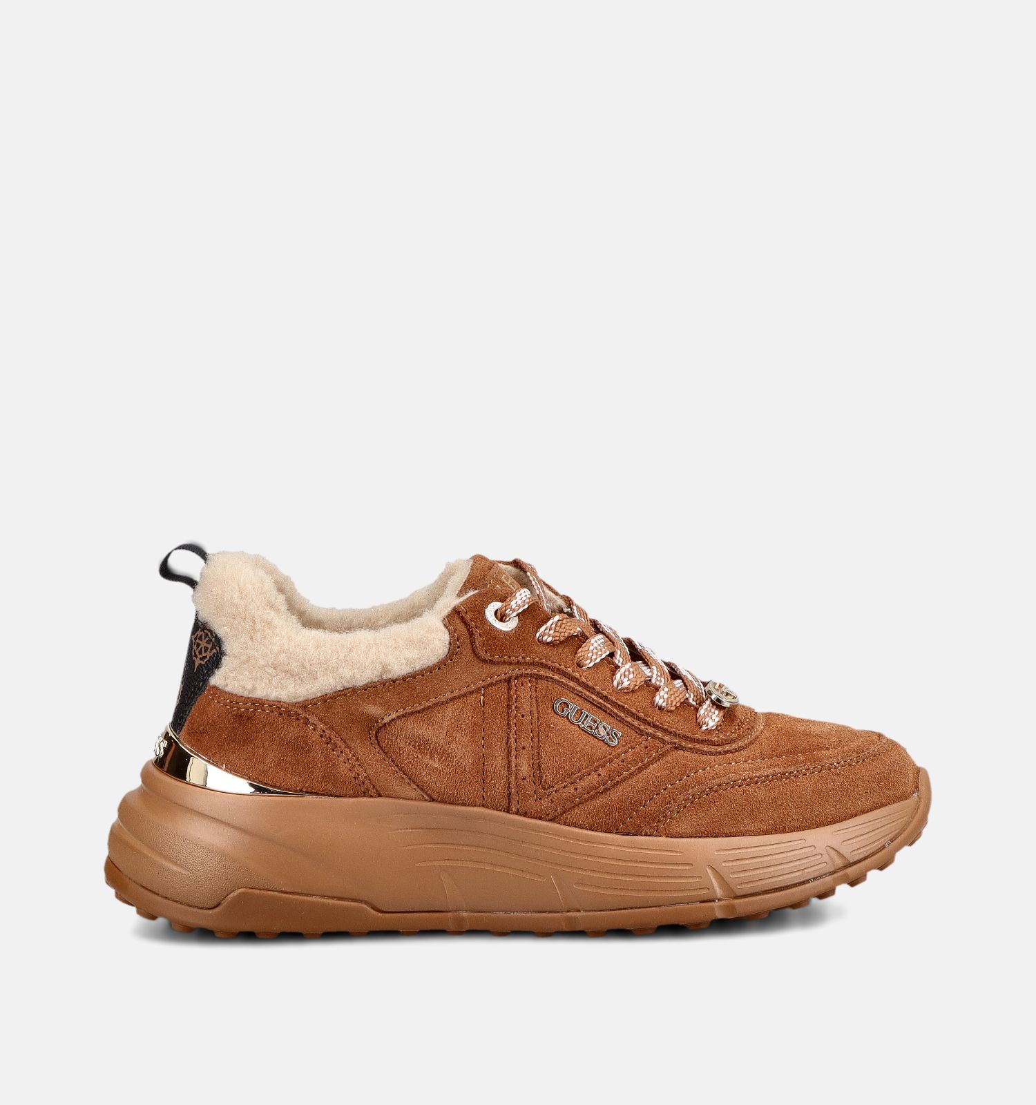 Guess Facter2 Baskets en Cognac