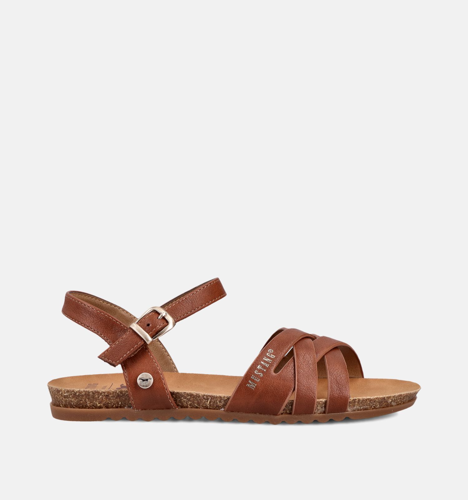 Mustang Cognac Sandalen