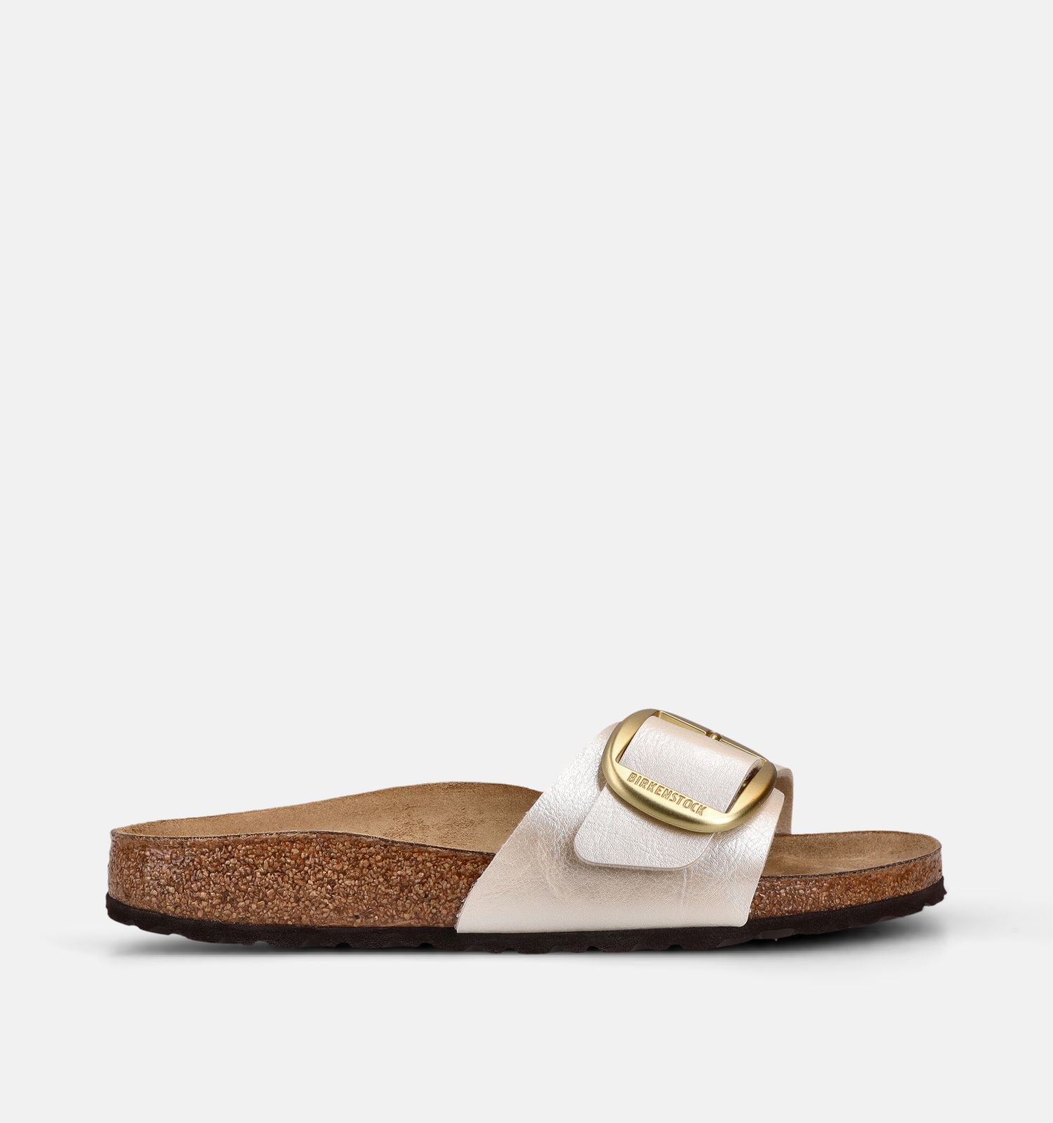 Birkenstock Madrid Big Buckle Graceful Pearl Parelmoer Slippers
