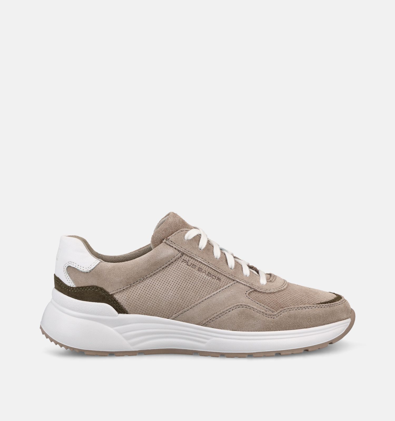 Pius Gabor Beige Suède Veterschoenen