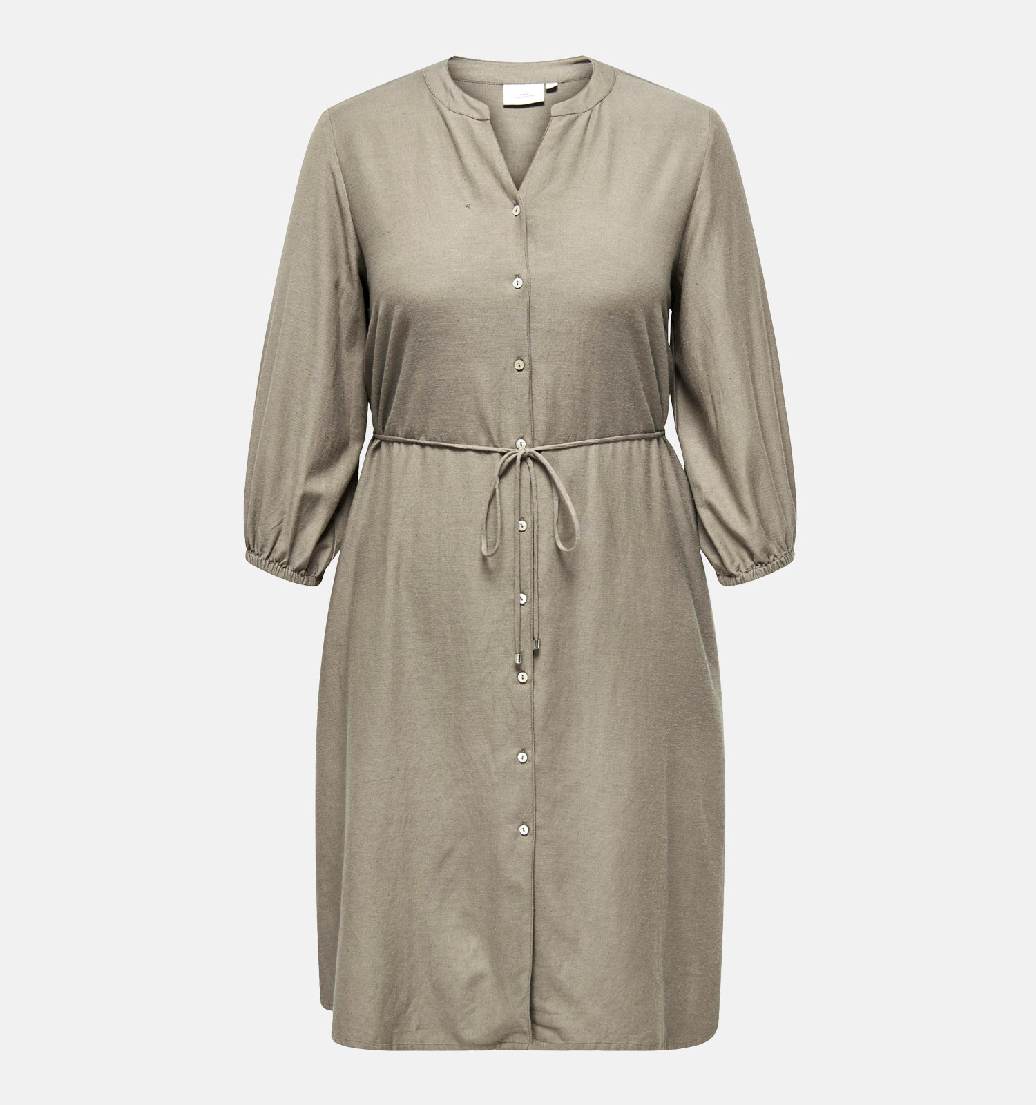 ONLY Carmakoma Jupiter Beige Hemdjurk Dames Kleedjes Online op TORFS.BE