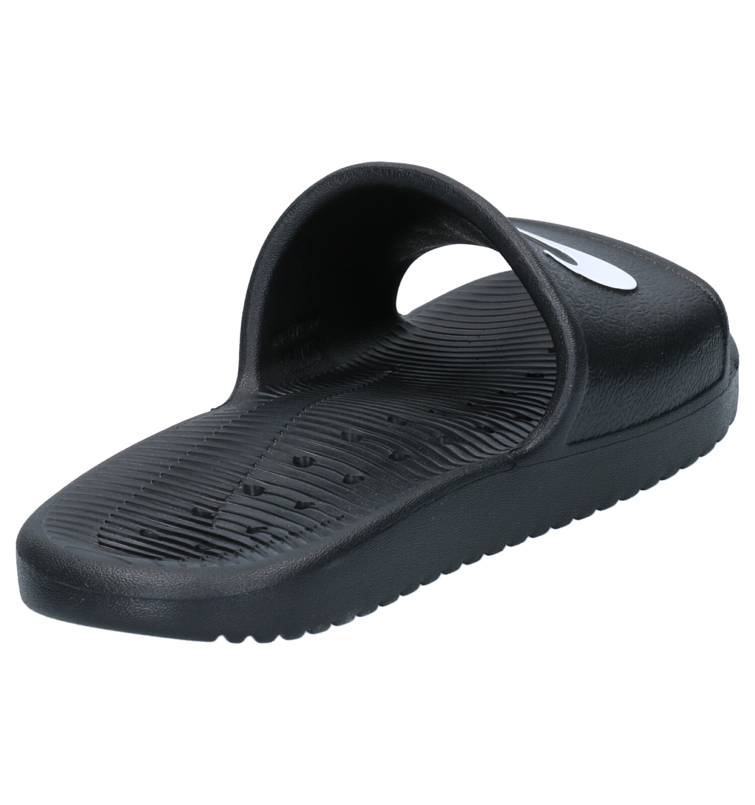 nike slippers Zwart
