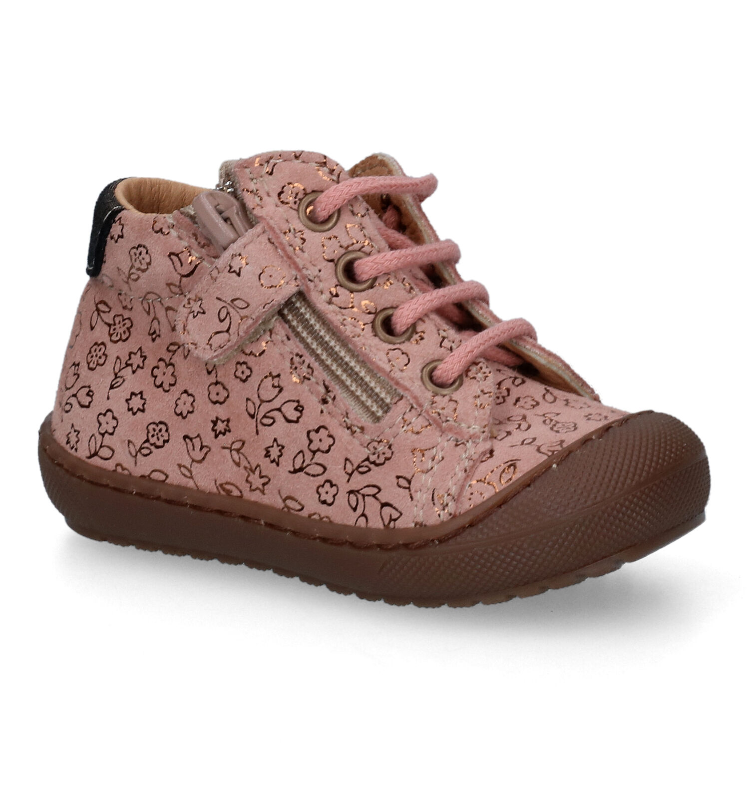 Civiel kruipen gerucht Bopy Jefloc Roze Babyschoentjes | Meisjes Babyschoenen