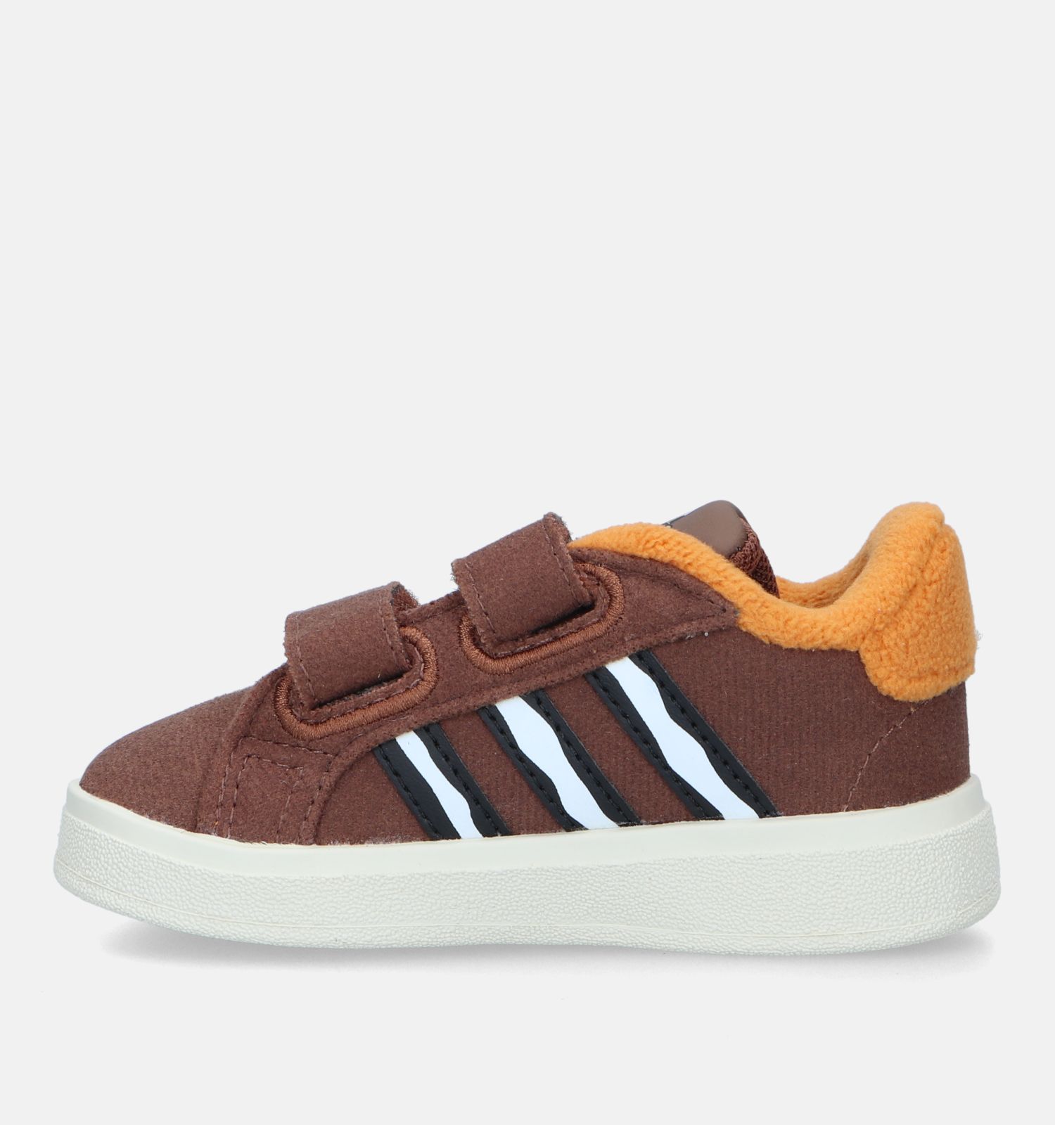 adidas Grand Court Chip CF Baskets en Brun, Filles,Garçons Chaussons bébé