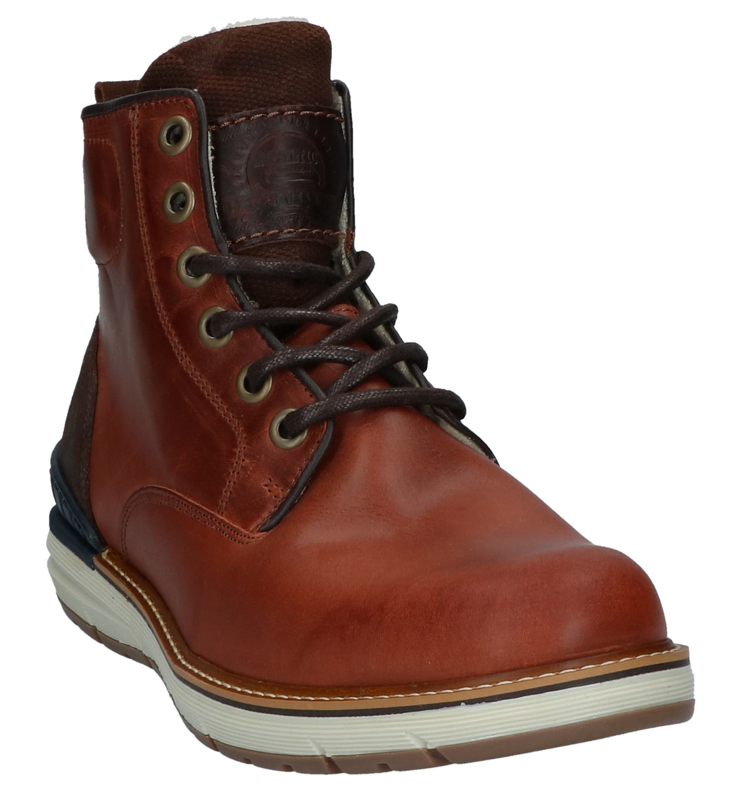 Bullboxer Boots Cognac met Warme Voering TORFS.BE Gratis verzend en