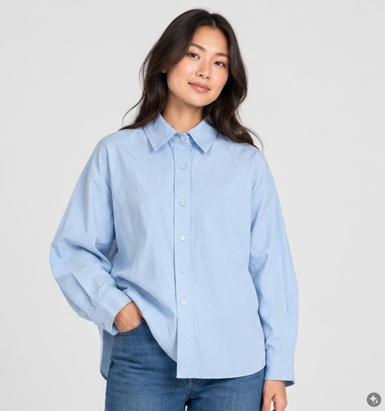 Adoré Daria Chemise en Bleu