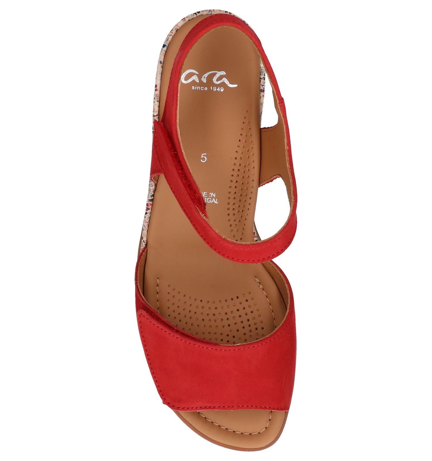 Rode LuganoTorfs Sandalen Retour be Gratis En Ara Verzend 76yfgb