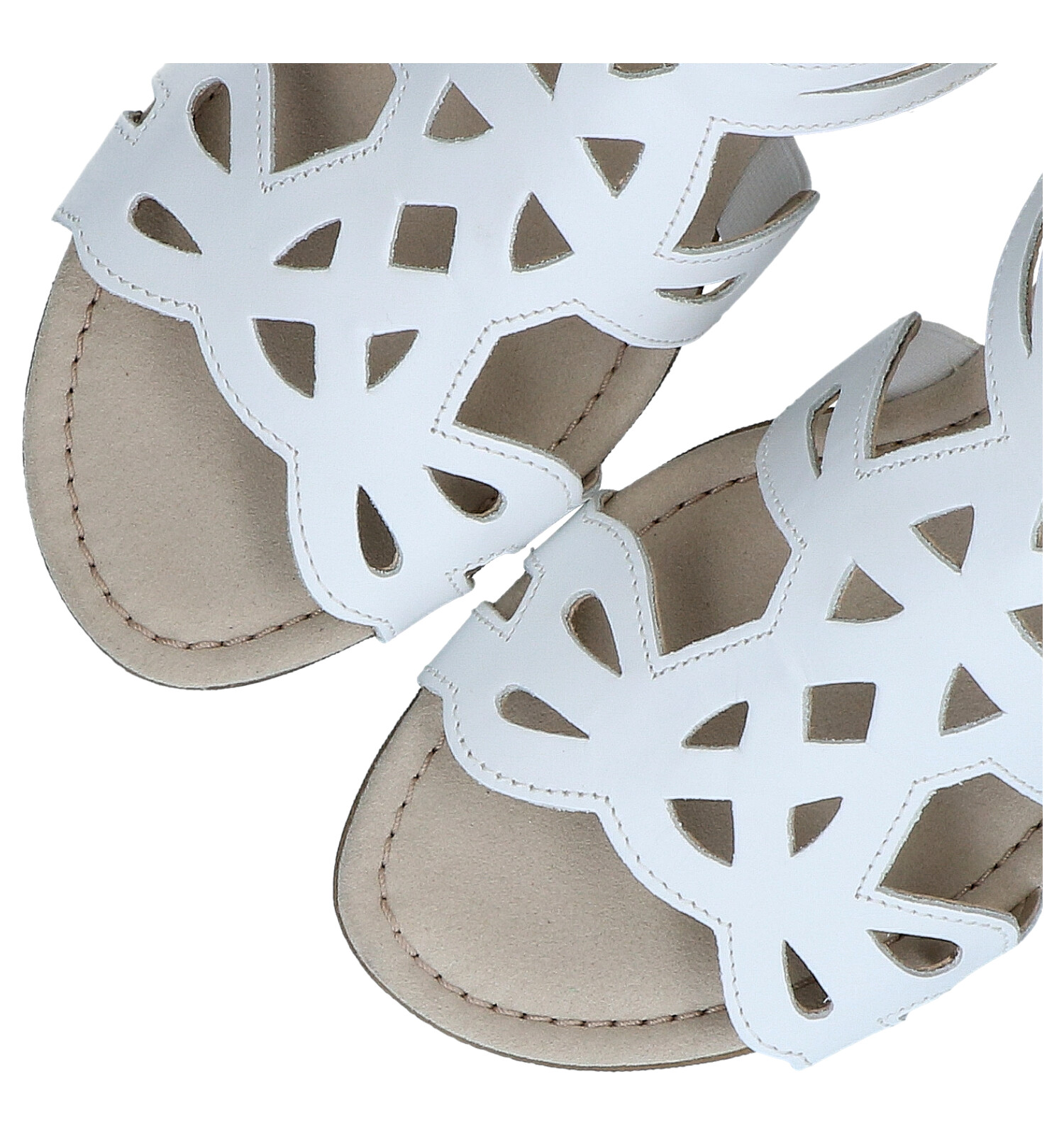 Gabor Best Fitting Witte Sandalen | TORFS.BE | Gratis verzend en retour