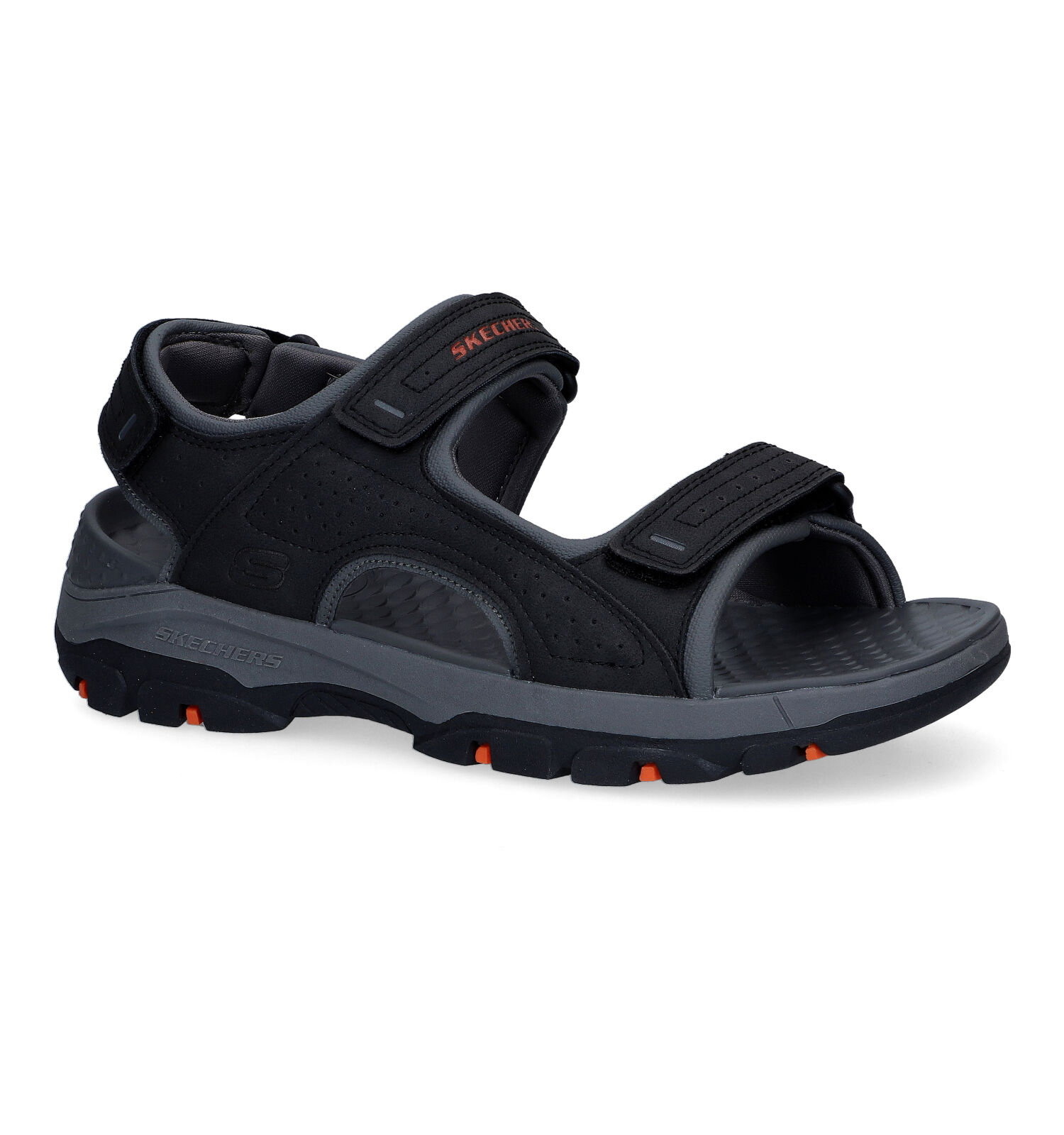 Skechers Tresmen Garo Zwarte Sandalen | TORFS.BE | Gratis verzend en retour
