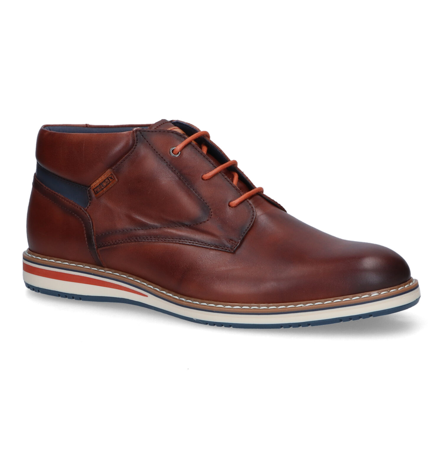 Pikolinos Avilia Cognac Hoge Geklede Schoenen | TORFS.BE | Gratis verzend  en retour