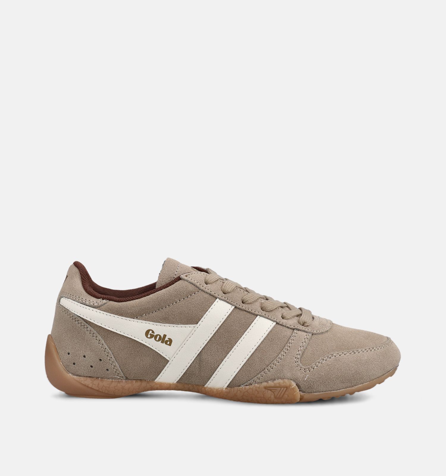 Gola Chase Donkerbeige Veterschoenen