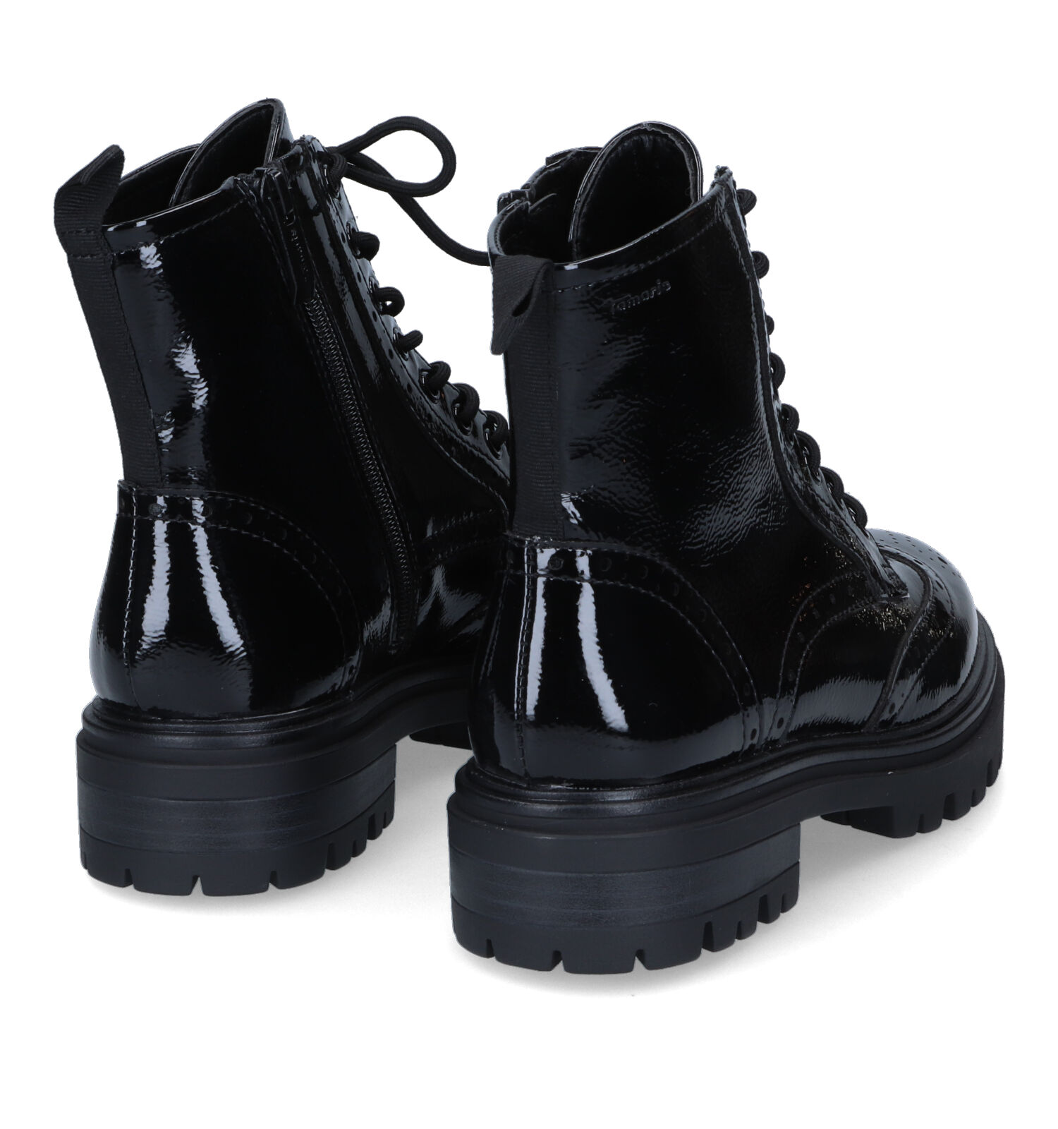 Tamaris Zwarte Veterboots | TORFS.BE | Gratis verzend en retour