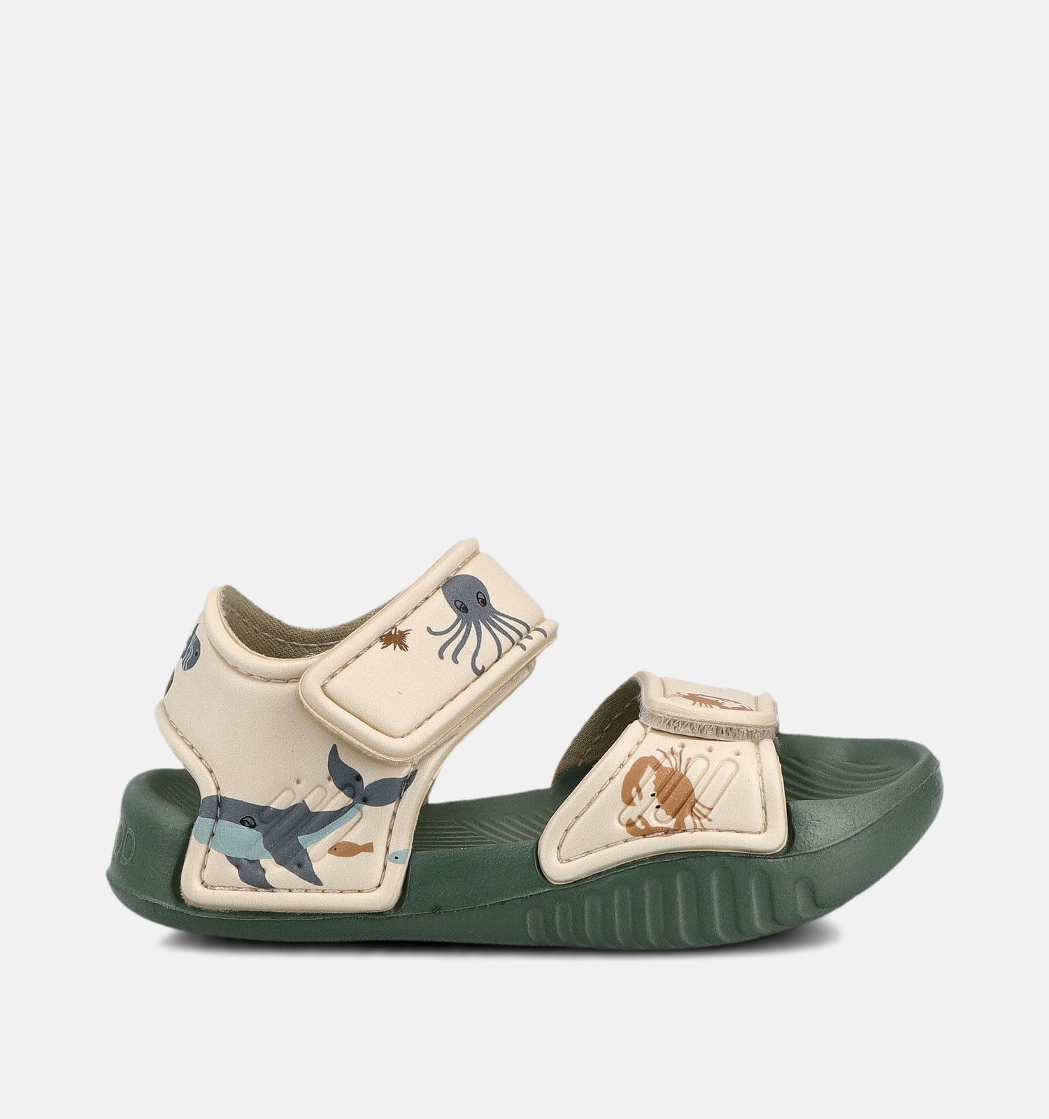 LIEWOOD Blumer Sea Creature Beige/Groene Watersandalen