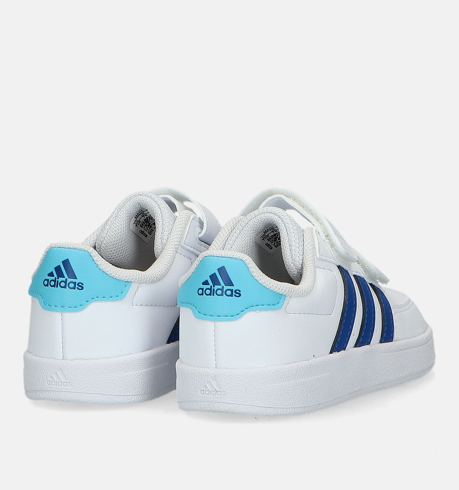 CHAUSSURES BREAKNET ADIDAS BEBE BLANC BLEU ROUGE ADIDAS