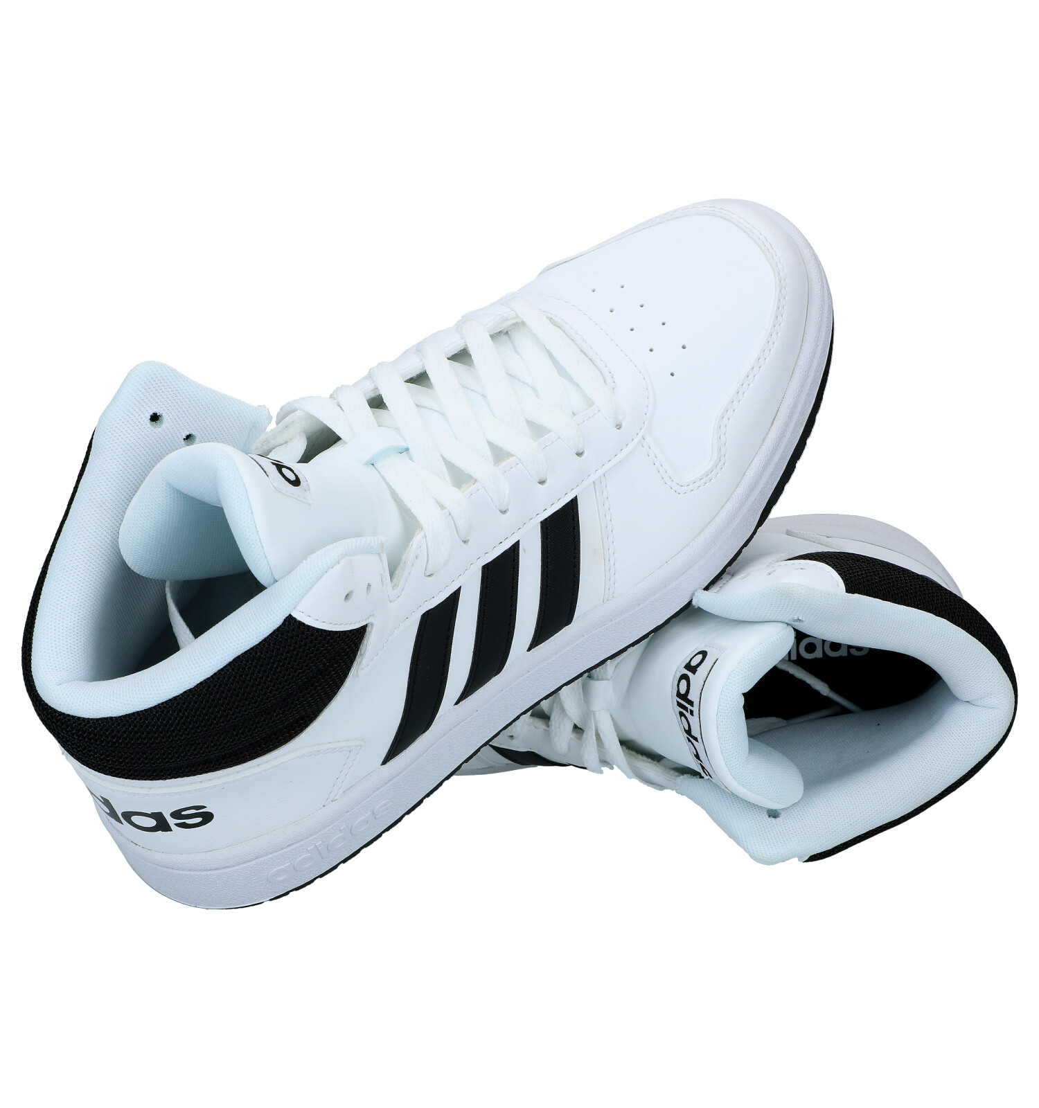 adidas Hoops 2.0 MID Witte Hoge Sneakers | TORFS.BE | Gratis verzend en  retour