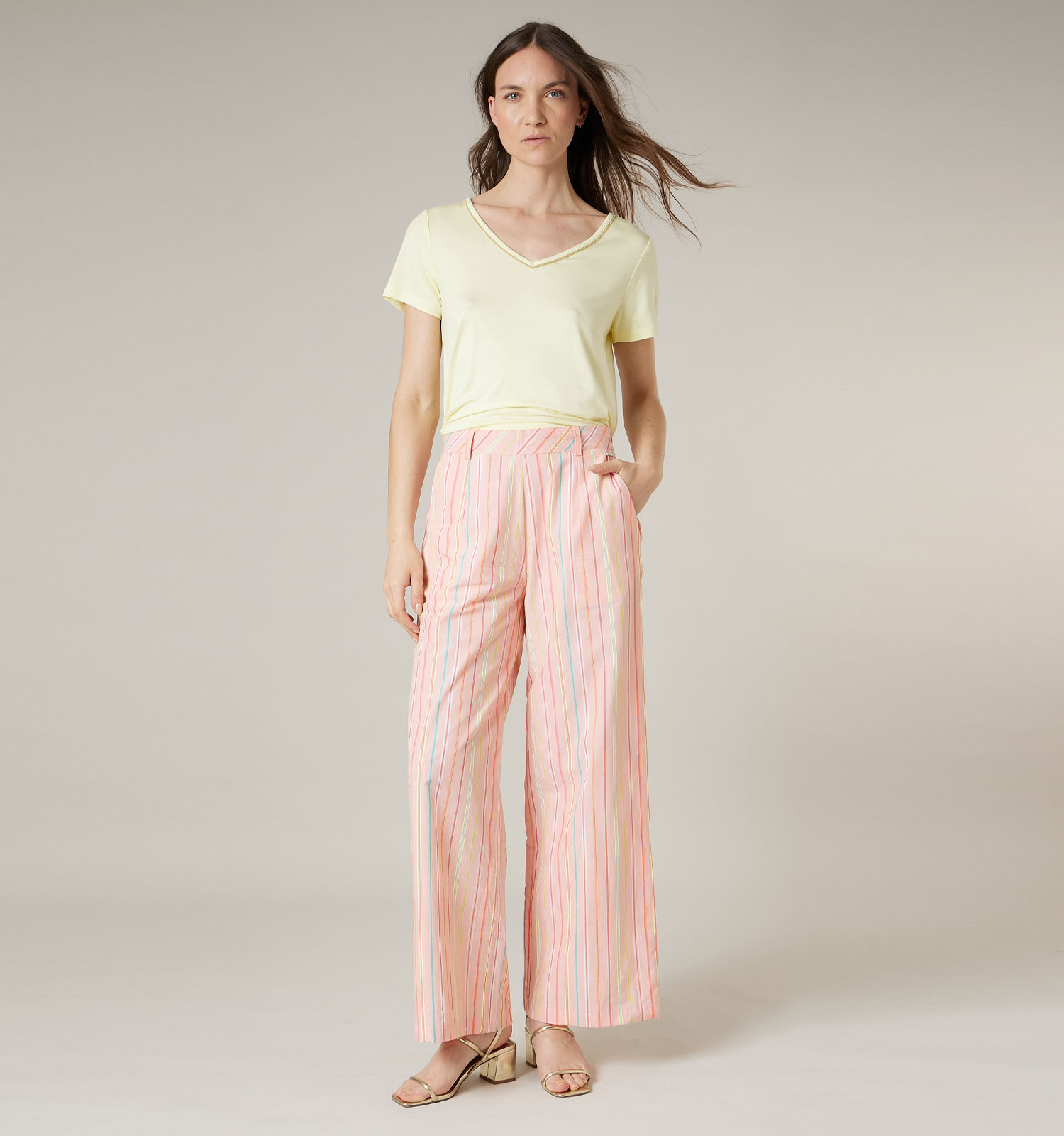 Deeluxe Original Pantalons classiques en Orange