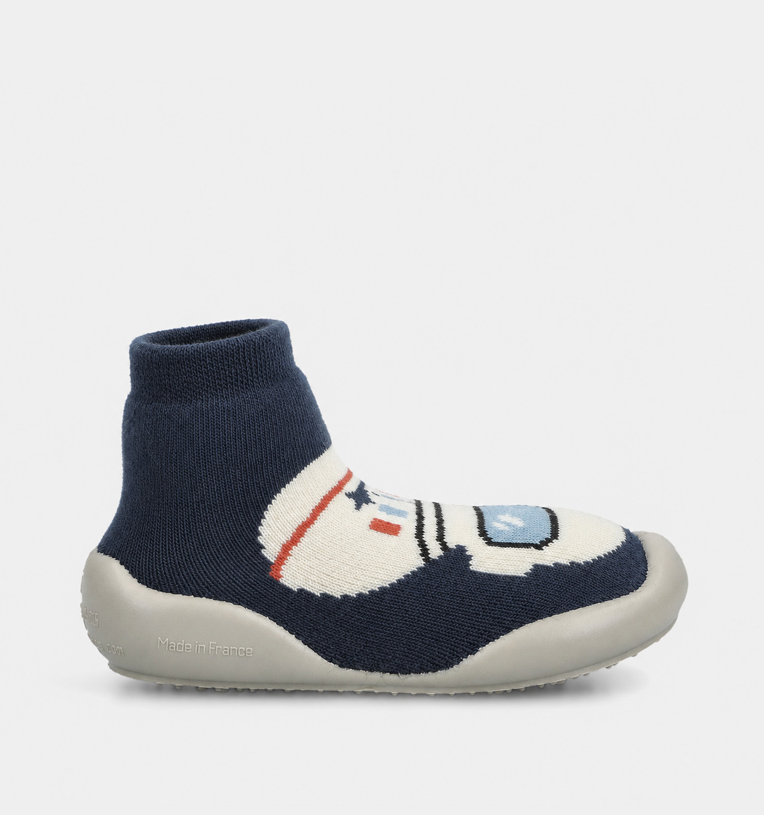 Collégien Astronaut Donkerblauwe Hoge Pantoffels