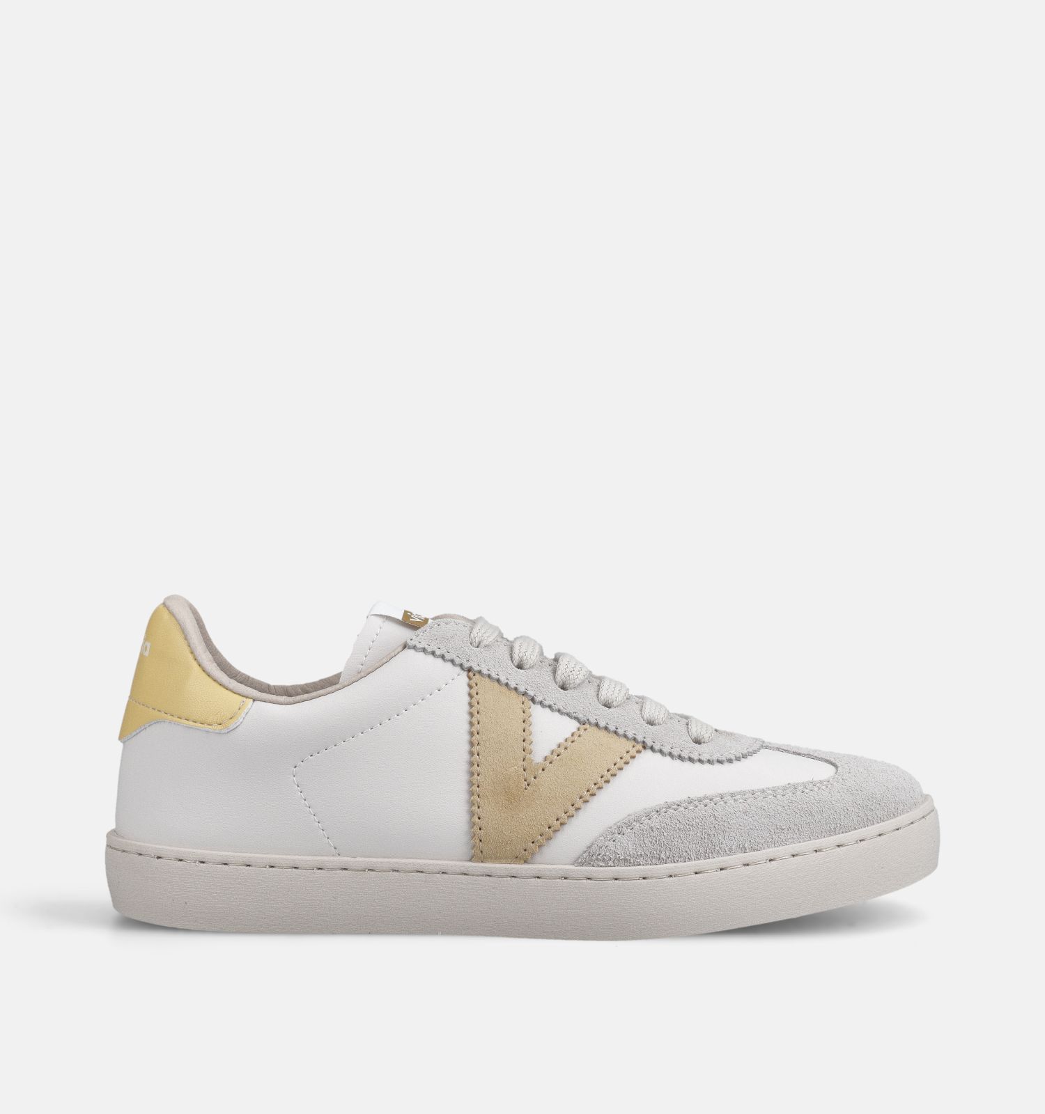 Victoria Witte/Gele Sneakers