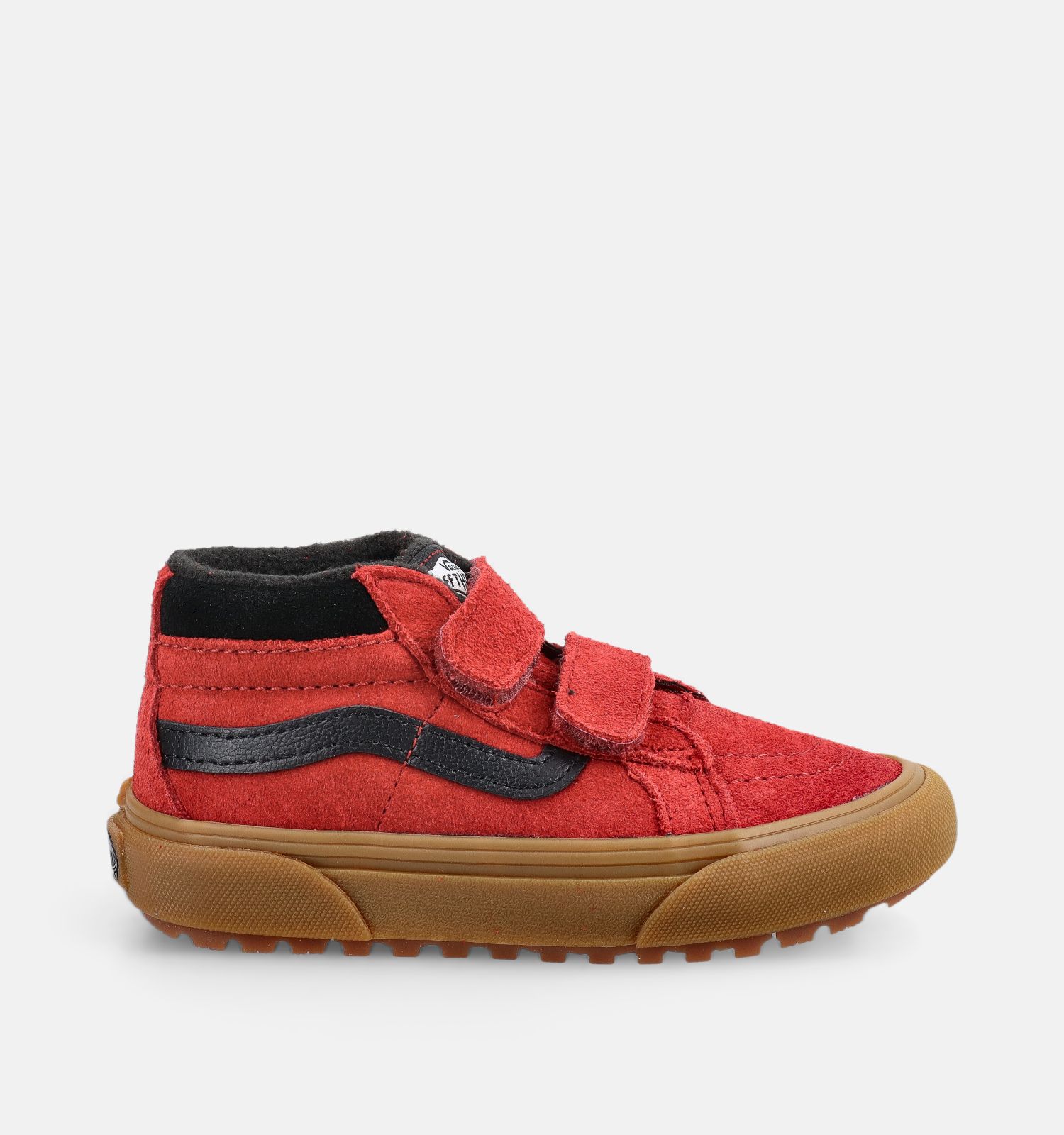 Vans SK8 MID Reissue Rode/Zwarte Sneakers