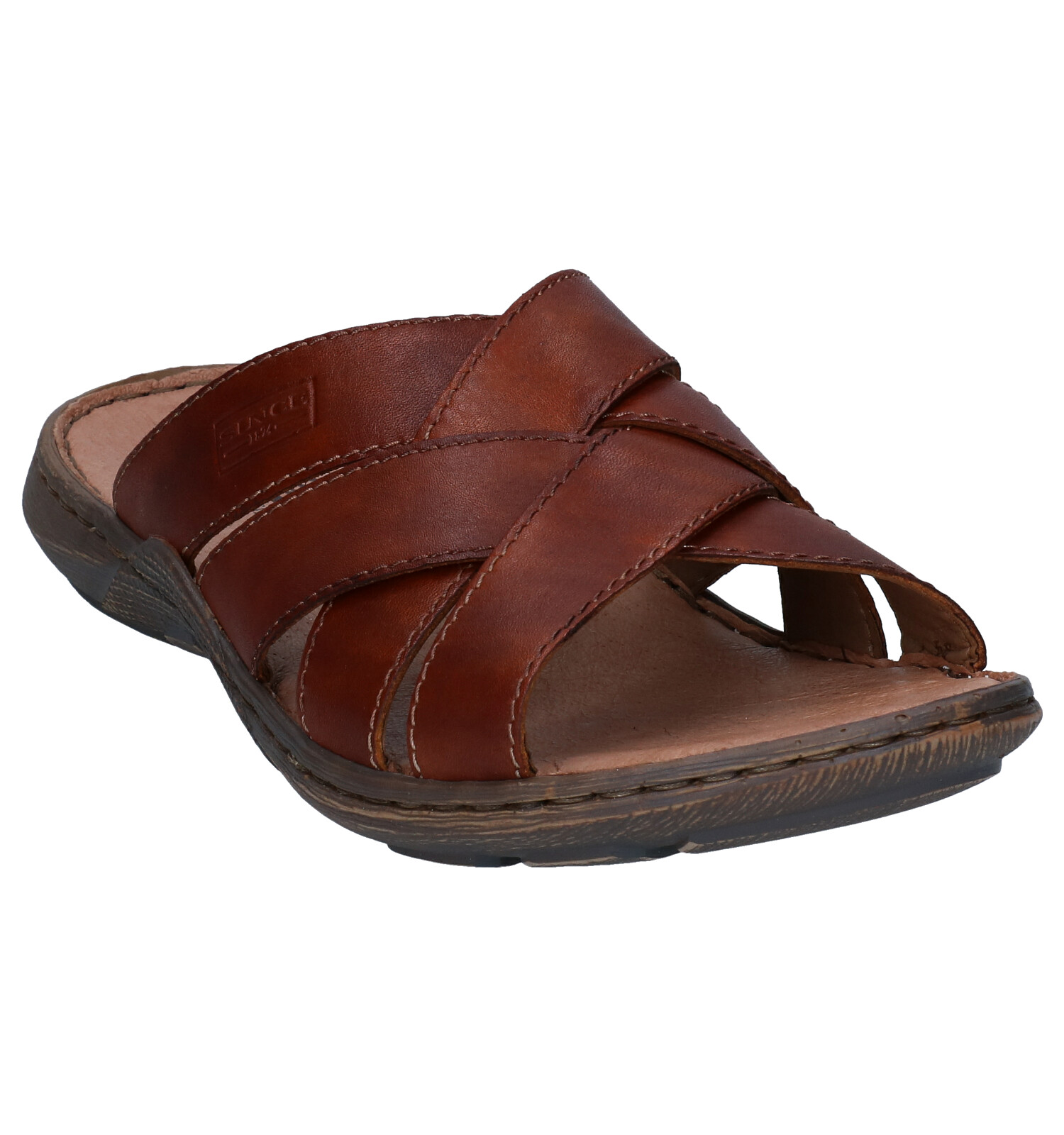 Rieker Cognac Slippers | TORFS.BE | Gratis verzend en retour