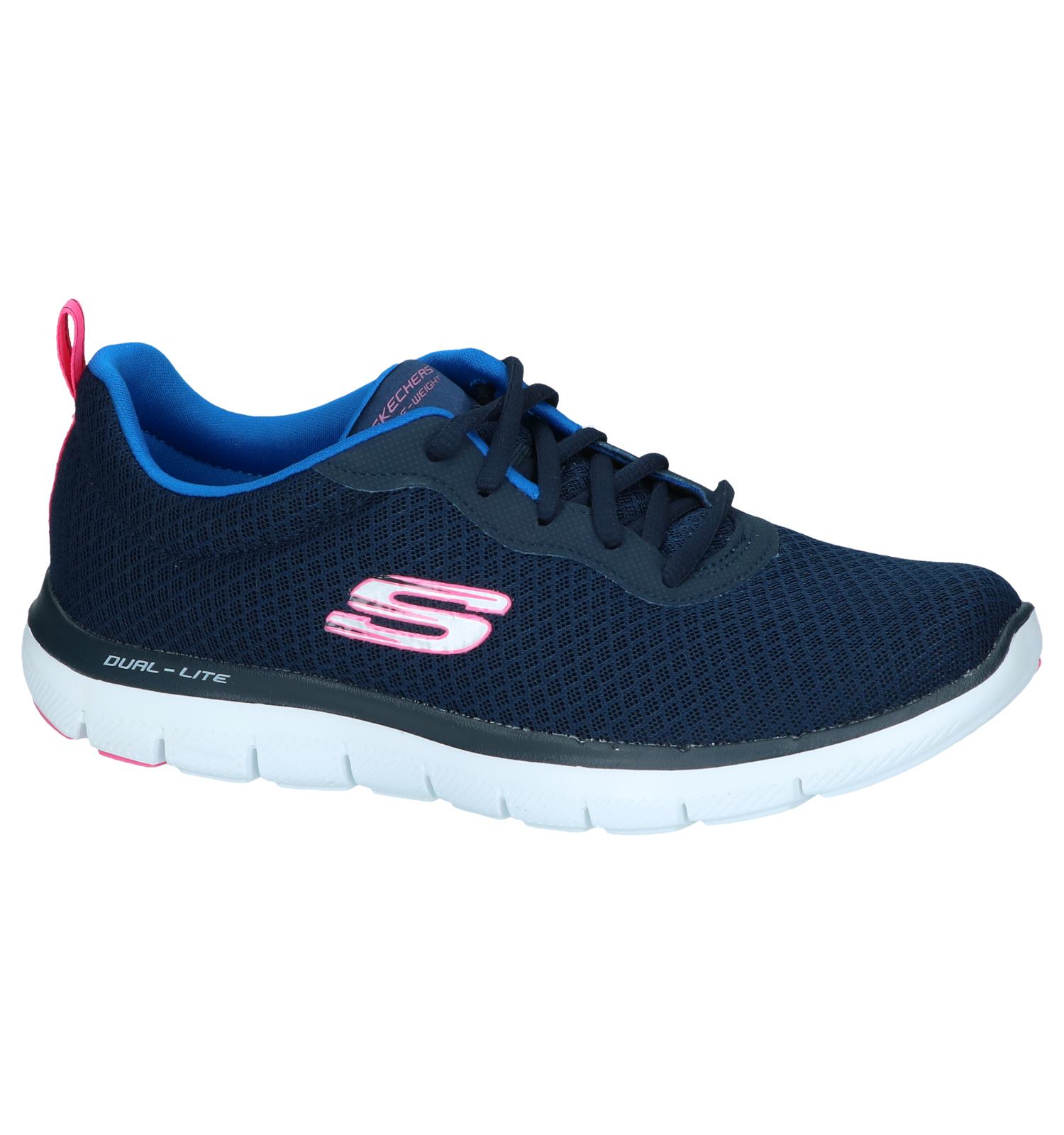 skechers femme bleu marine