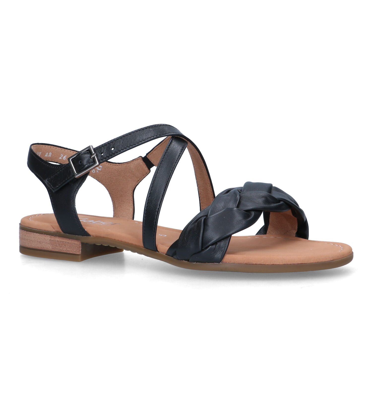 Vast en zeker werk Ik zie je morgen Gabor Zwarte Sandalen | Dames Sandalen