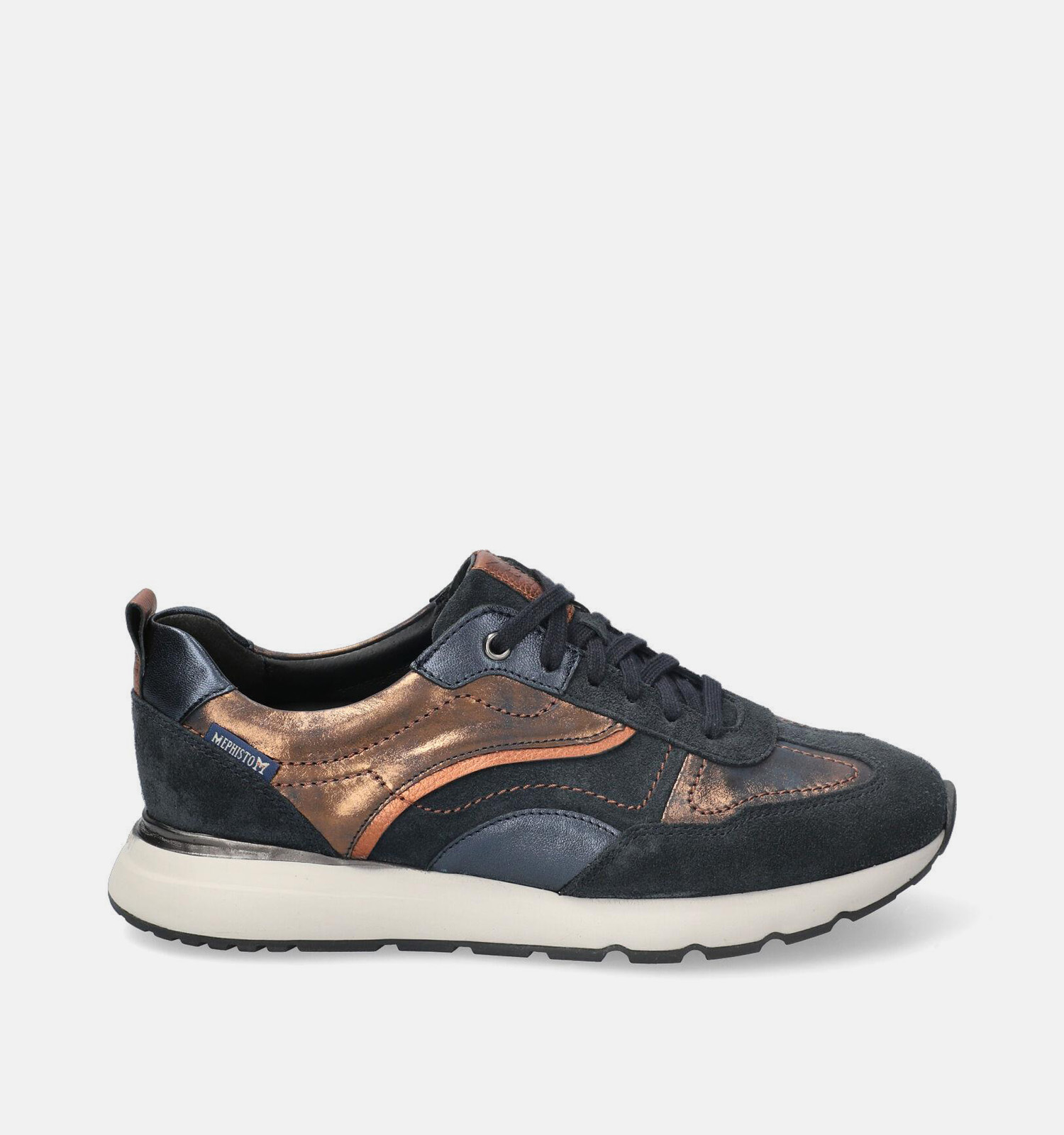 Mephisto Caryta Blauwe Sneakers