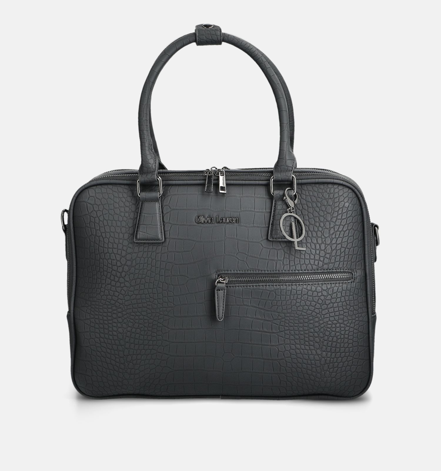 Olivia Lauren Matteo Zwarte Laptoptas