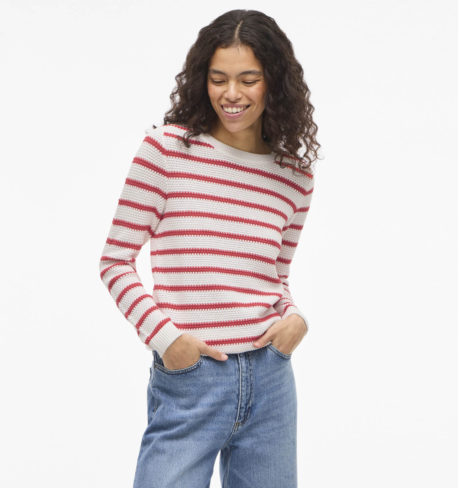 Vila Dalo Pull met Strepenprint