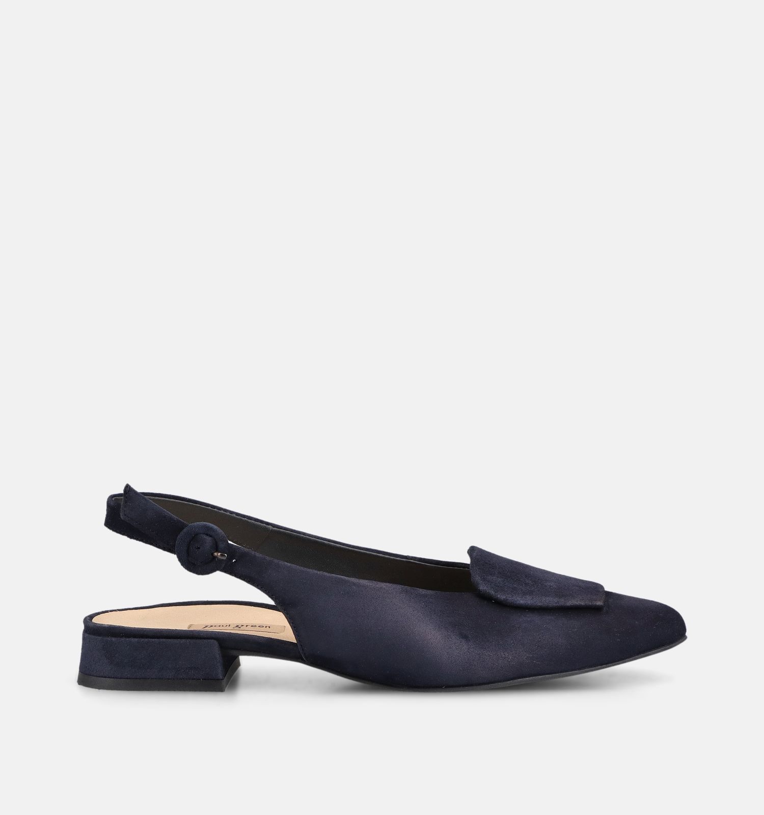 Paul Green Donkerblauwe Slingback Ballerina's