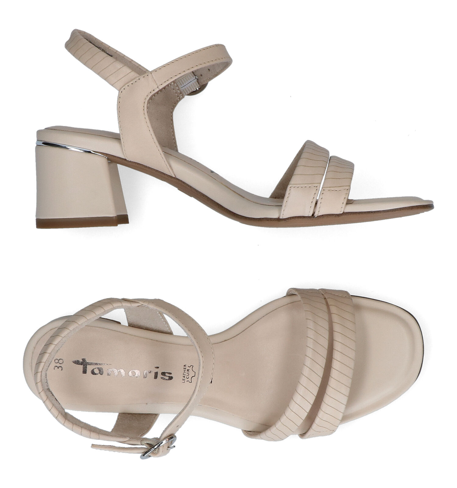 Tamaris Ecru Sandalen | TORFS.BE | Gratis verzend en retour