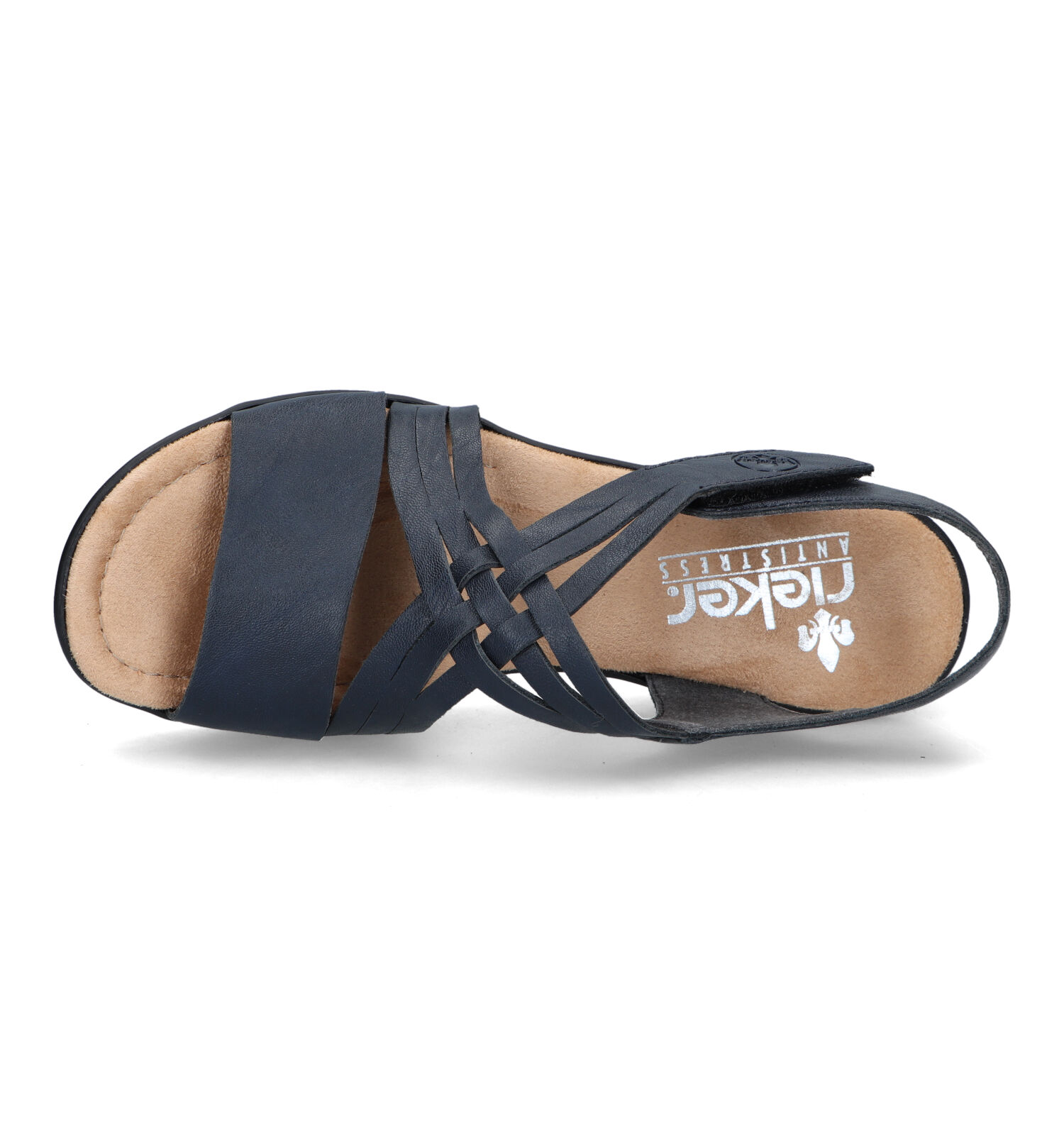 Rieker 2025 sandalen blauw