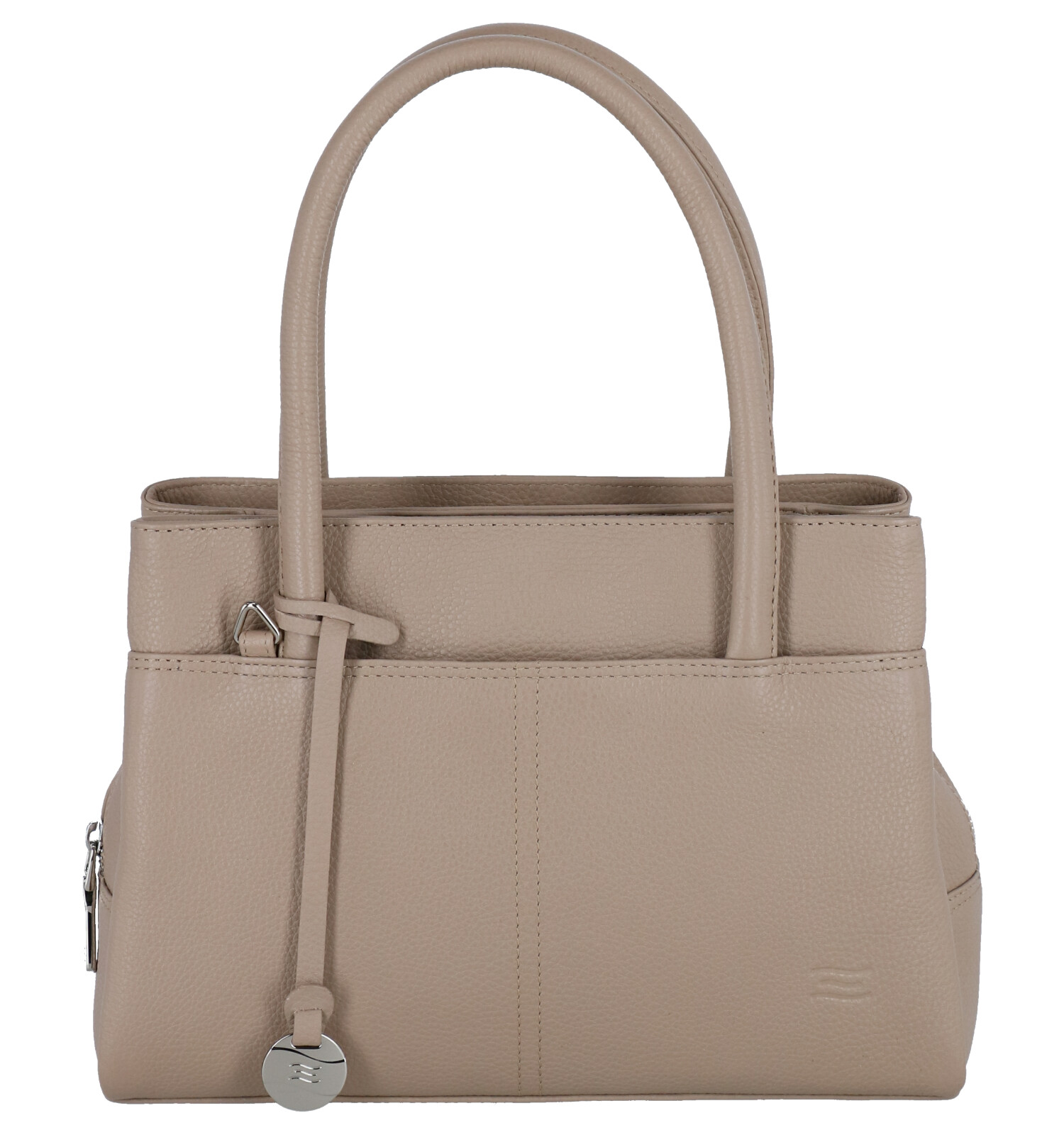 Crinkles Taupe Handtas Dames Handtassen Online op TORFS.BE