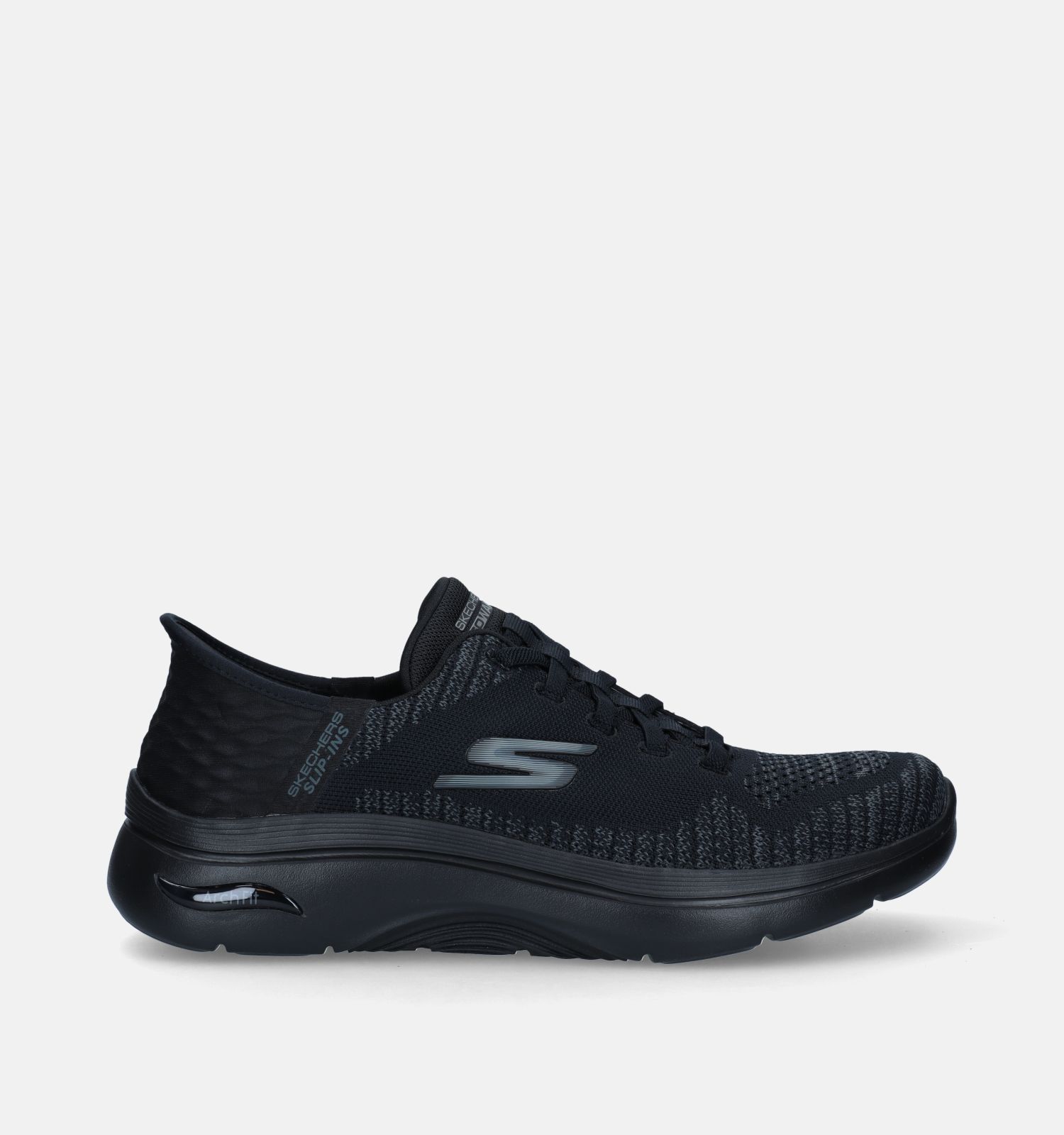 Skechers Go Walk Arch Fit 2.0 Slip ins en Noir Hommes Chaussures outdoor Baskets en ligne sur TORFS.BE