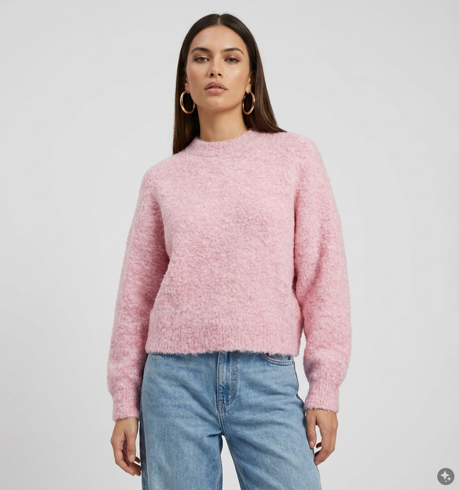 Pieces Catherine Pull en Rose