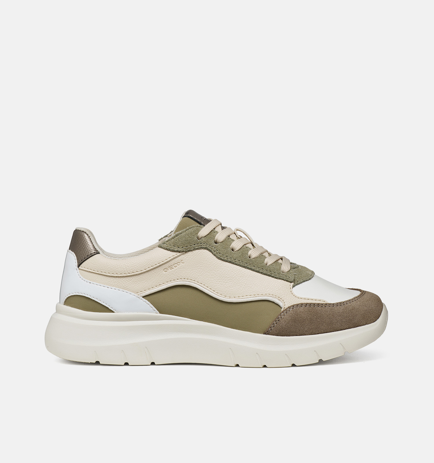 Geox Plummery Groene Sneakers