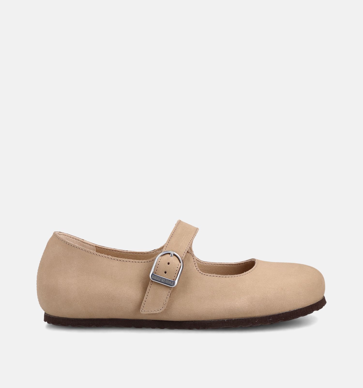Birkenstock Santa Clarita Natural Ballerines en Beige