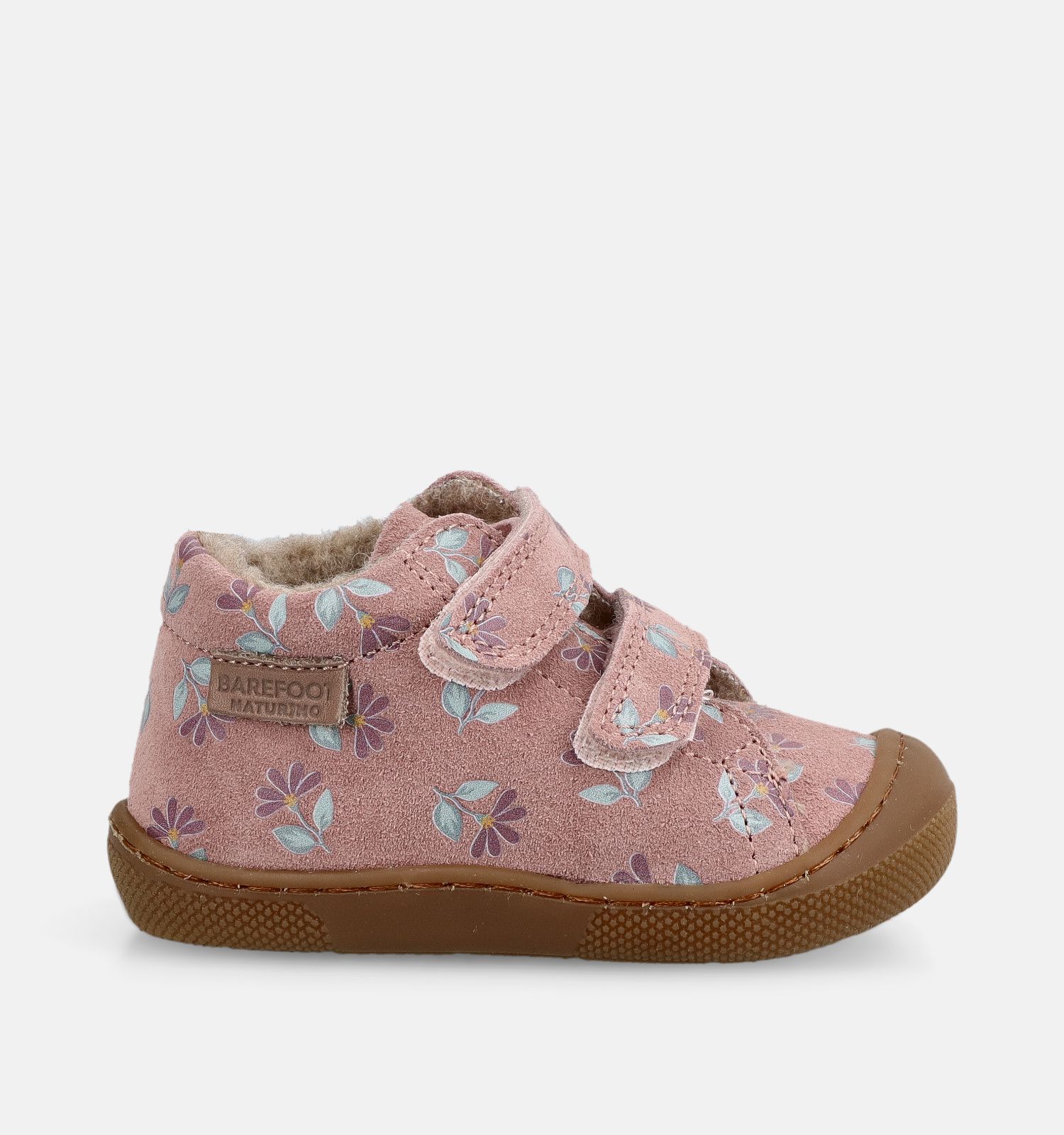 Naturino Barefoot Amur Roze Boots met Velcro