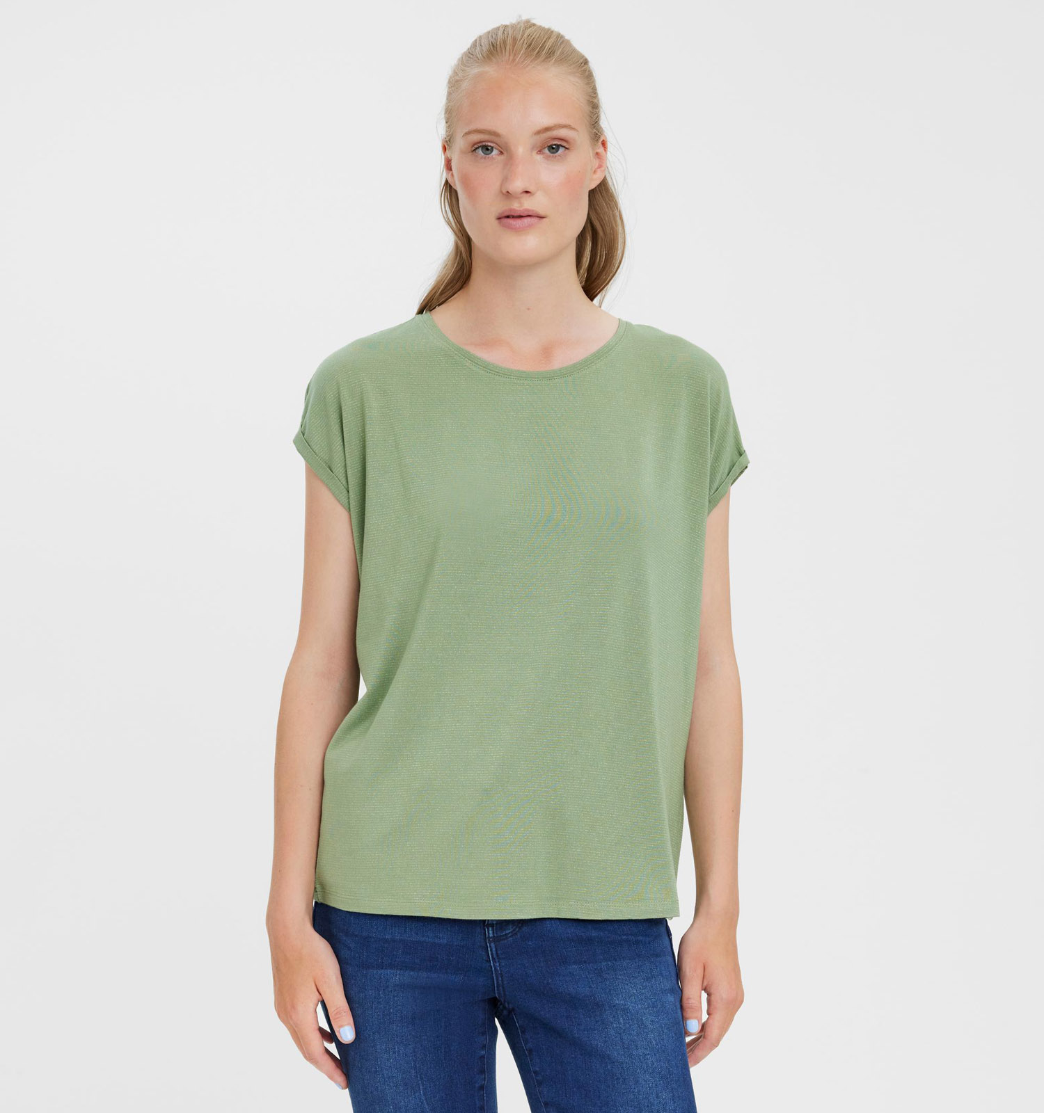 Groen sales shirt dames
