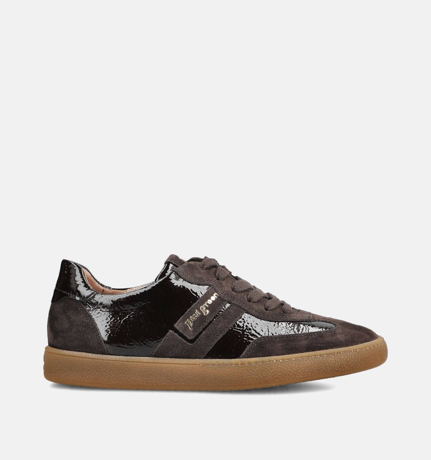 Paul Green Donkerbruine Sneakers