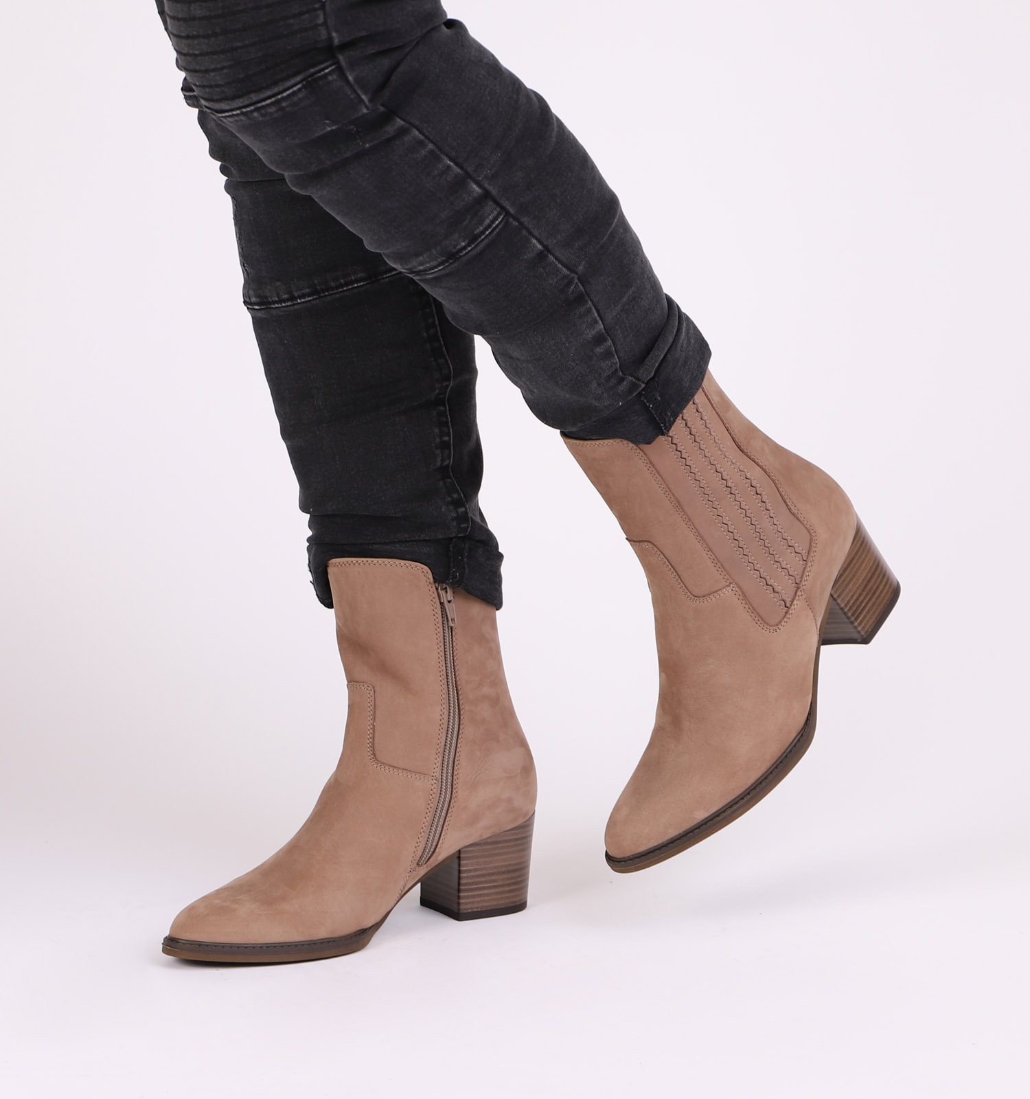 Gabor Taupe Korte Laarzen | TORFS.BE | Gratis verzend en retour