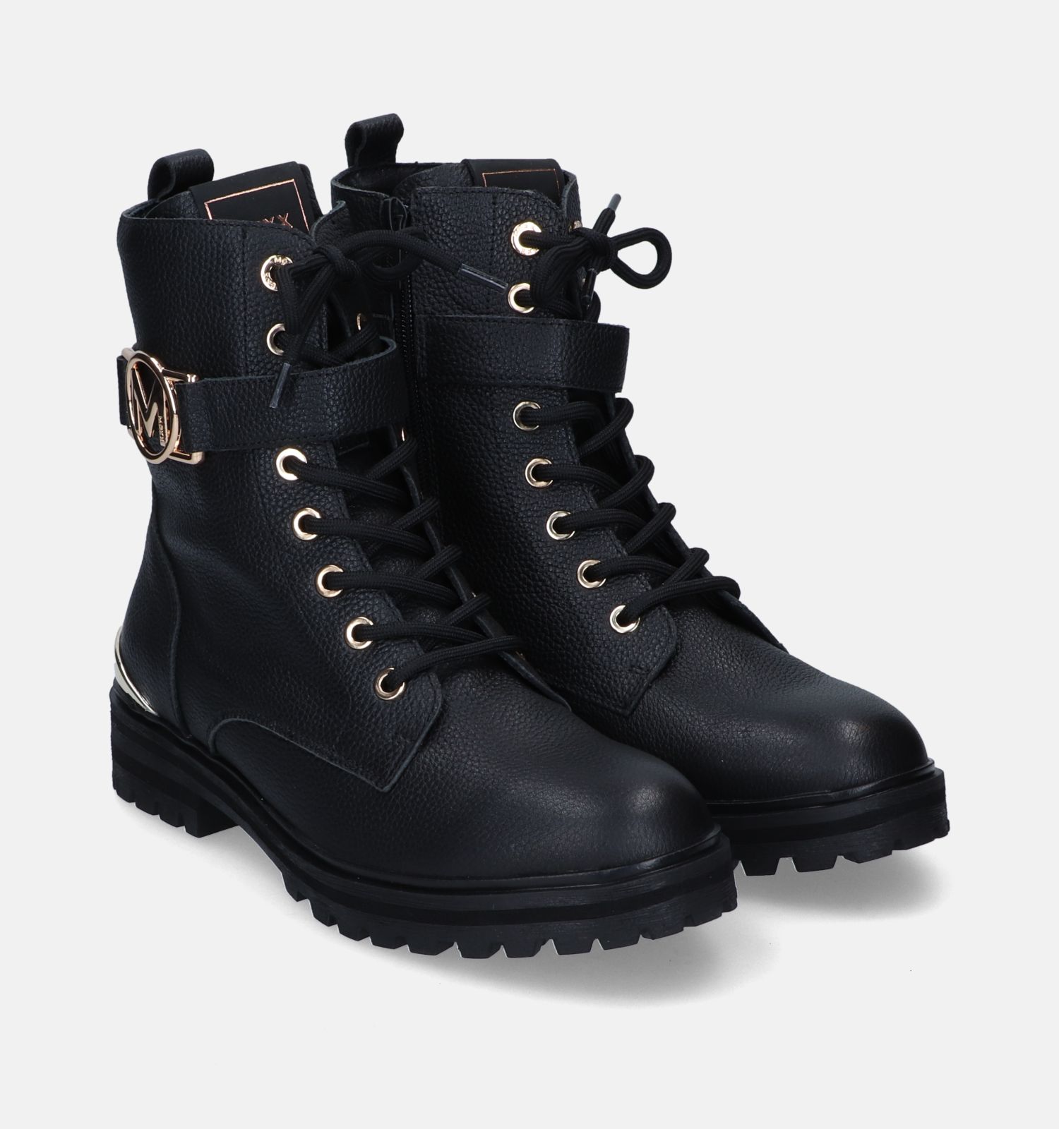 Mexx Kyana Zwarte Boots Veterboots | TORFS.BE
