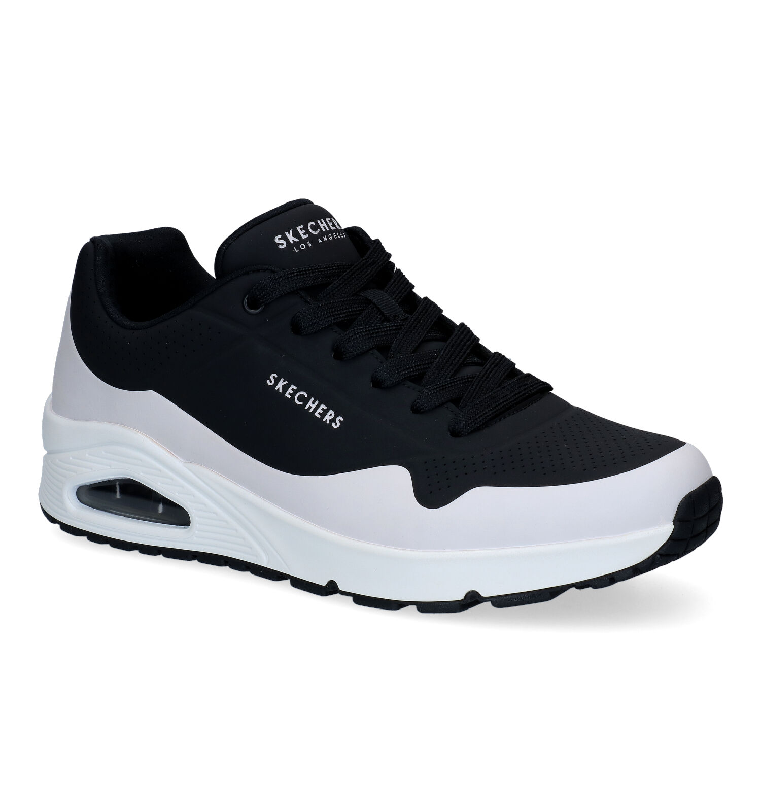 Skechers Uno Timeline Zwarte Sneakers | TORFS.BE | Gratis verzend en retour