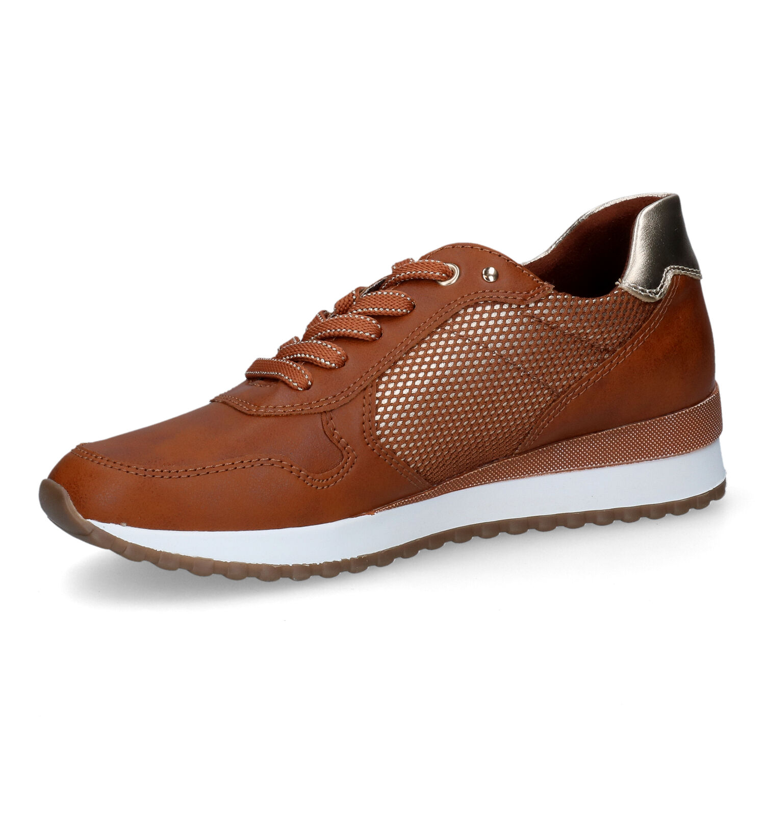 Marco Tozzi Cognac Sneakers Dames | TORFS.BE