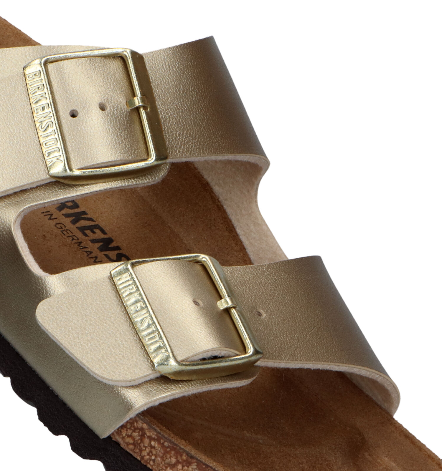 mei combineren BES Birkenstock Arizona Gouden Slippers | Dames Slippers